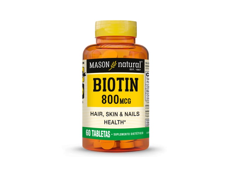 BIOTINA 800 MCG -  MASON NATURAL - (60 TAB) - 1