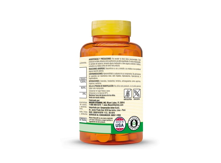 K2 + D3 - MASON NATURAL - (60 TAB) - 2