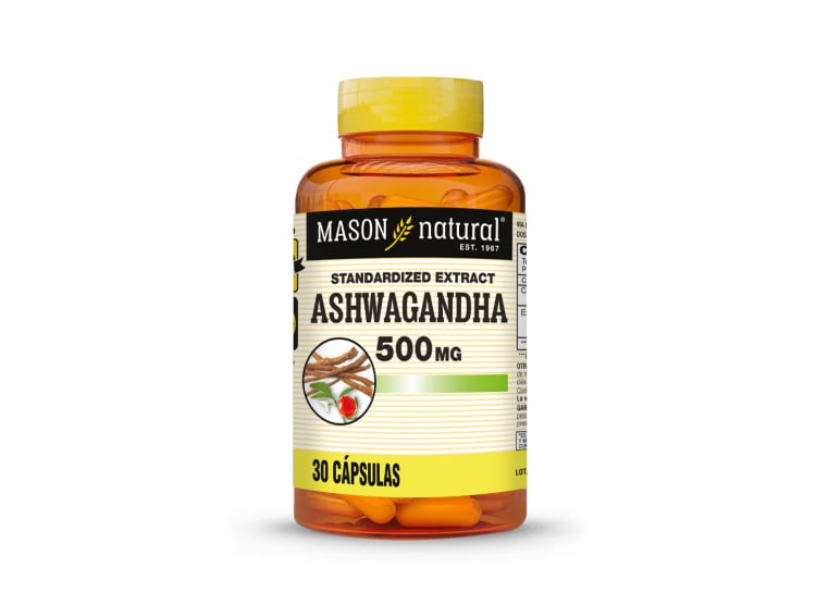 ASHWAGANDHA 500 MG - MASON NATURAL - (30 CAP) - 1