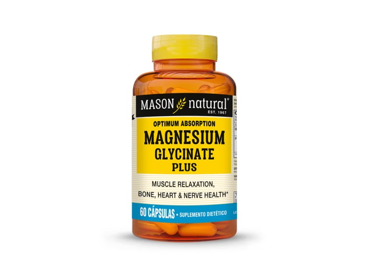 GLICINATO DE MAGNESIO PLUS - MASON NATURAL - (60 CÁP) - 1