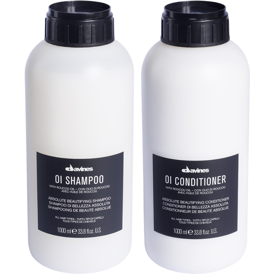 DAVINES OI DÚO SHAMPOO 1L + CONDITIONER 1L - 1
