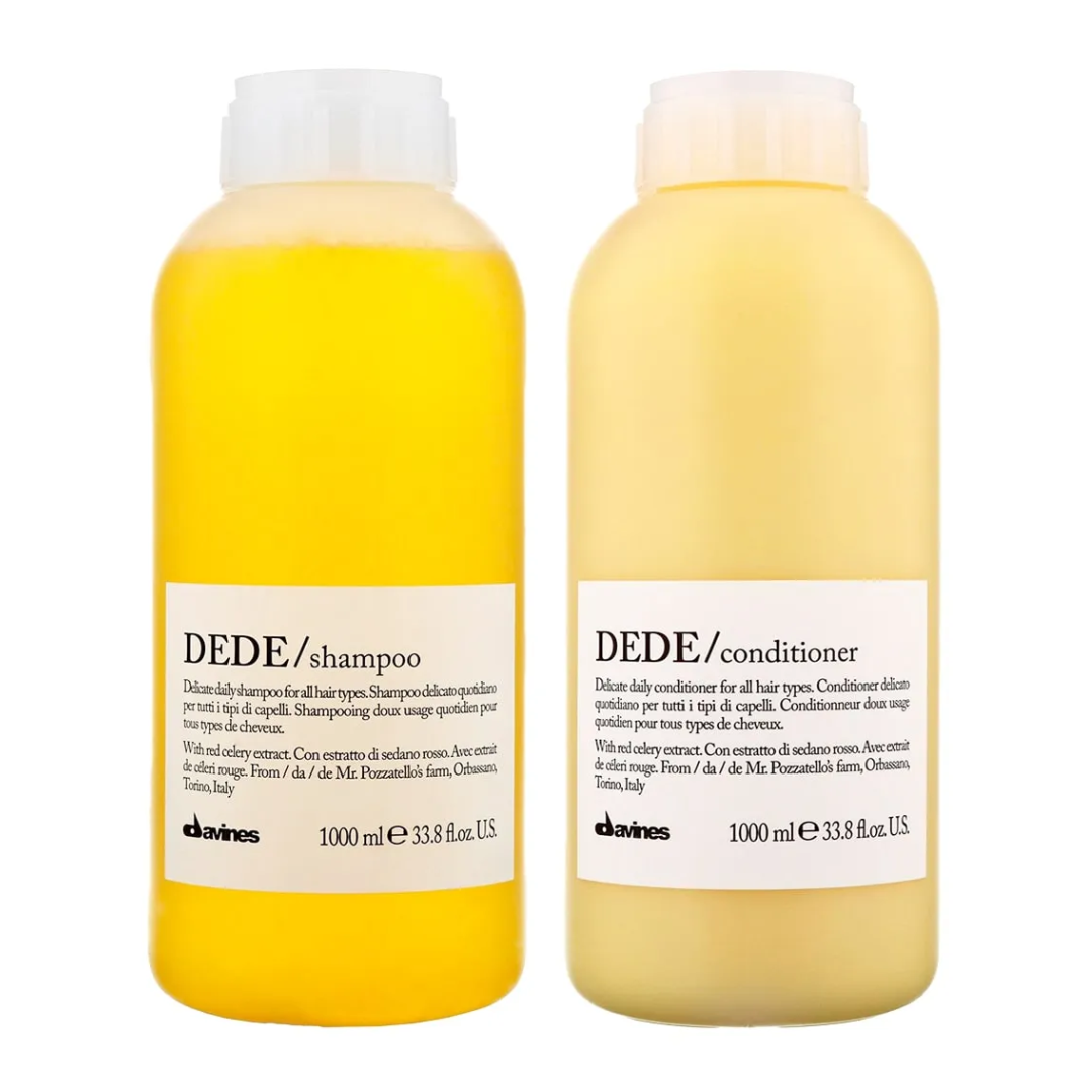 DAVINES DEDE DÚO SHAMPOO 1L + CONDITIONER 1L - 1