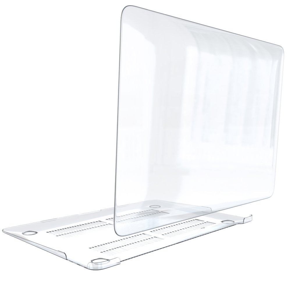 CASE PROTECTOR NUEVA MACBOOK AIR 13.6' (A2681)TRANSPARENTE HARDSHELL - 4