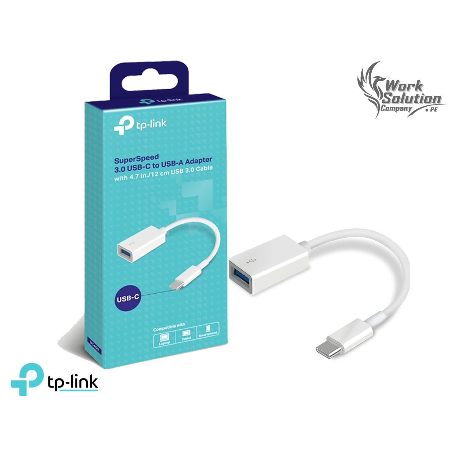 TP-LINK - UC400 USB-C 3.0 SUPER RÁPIDO A ADAPTADOR USB-A - 1
