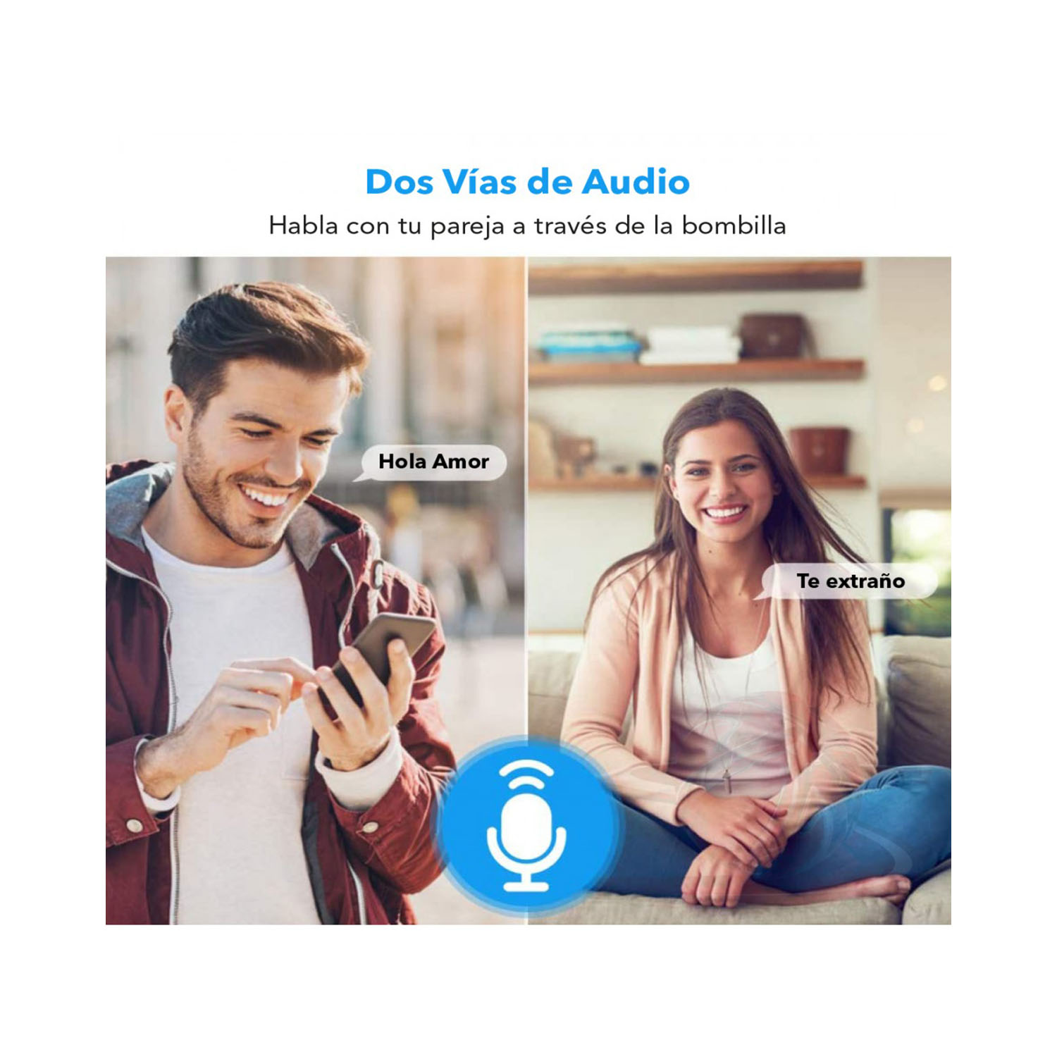 CÁMARA SEGURIDAD FOCO OJO DE PEZ INTELIGENTE WIFI + SD 64GB - 5