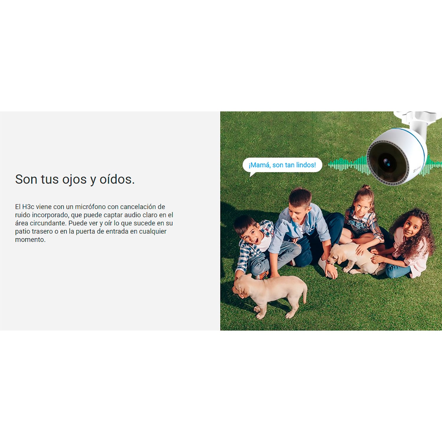 CÁMARA SEGURIDAD EZVIZ H3C 1080P WIFI INALÁMBRICA EXTERIOR IP67 - 4