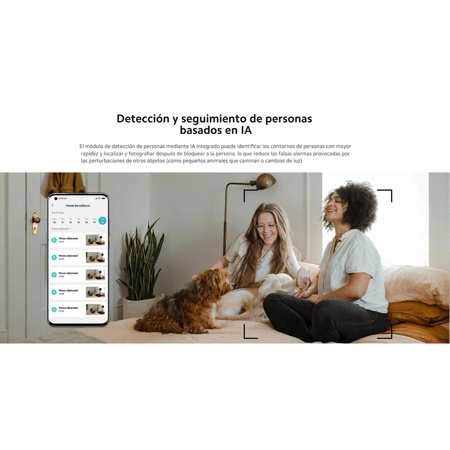 CÁMARA SEGURIDAD XIAOMI C400 2K 4MP INTELIGENTE GIRA 360 - 5