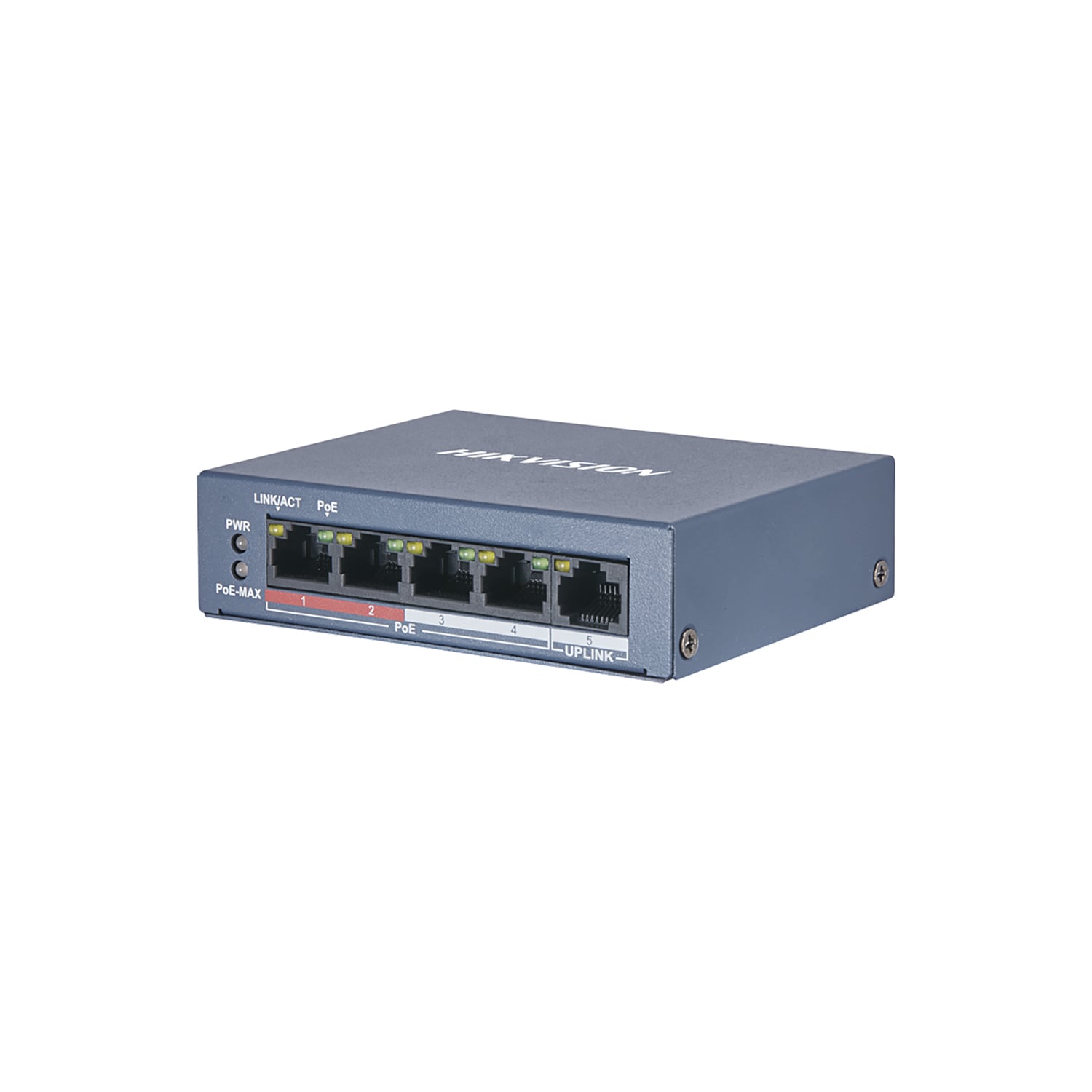 HIKVISION - SWITCH POE DS-3E0105P-E/M NO ADMINISTRABLE 5 PUERTOS 100MPS - 3