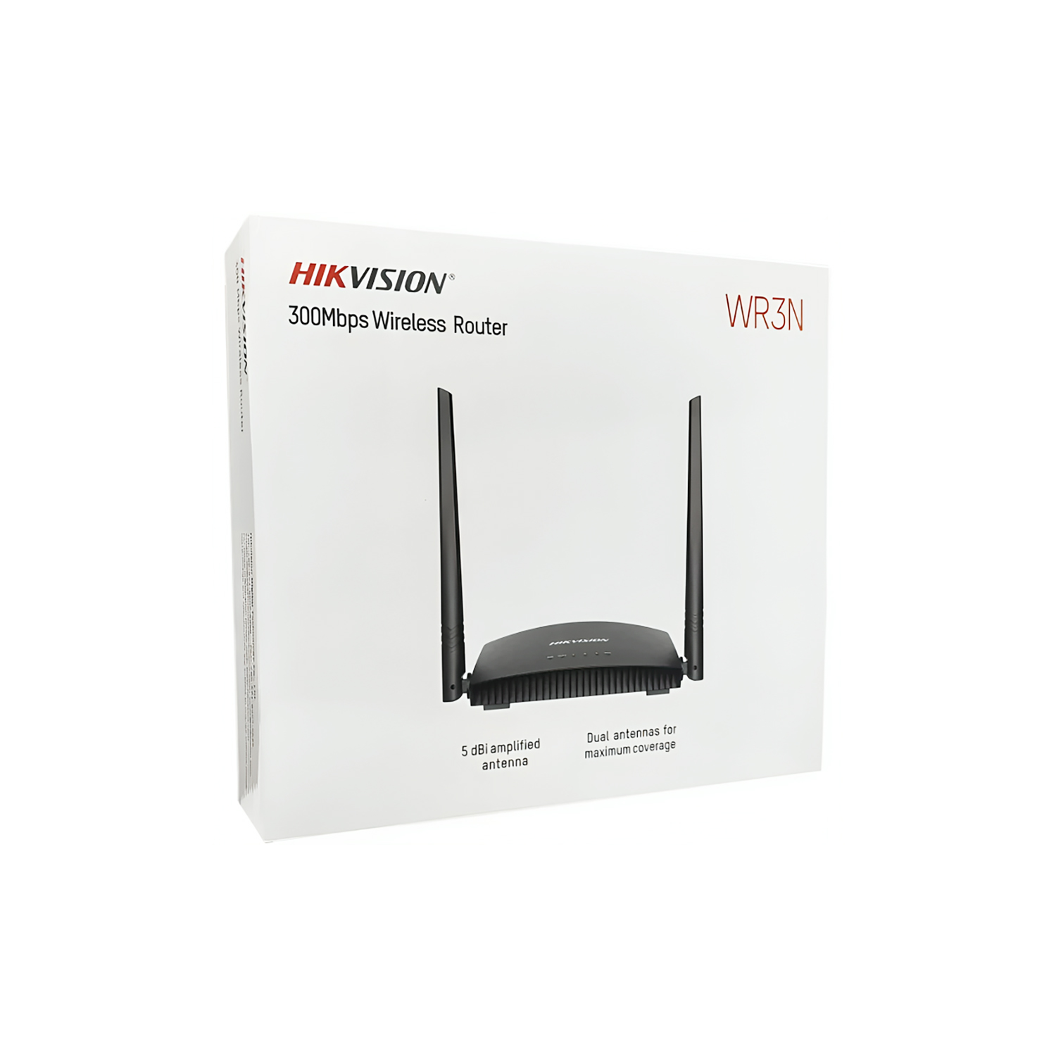 HIKVISION - ROUTER INALÁMBRICO DS-3WR3N 300MBPS 2 ANTENAS OMNIDIRECCIONAL WIFI 4 - 4