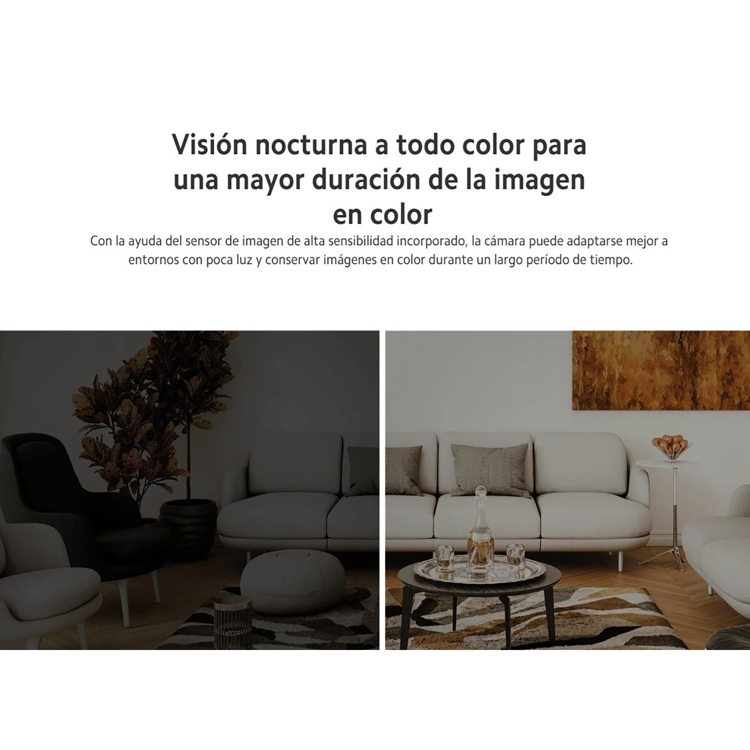 CÁMARA SEGURIDAD XIAOMI C301 WI-FI 2K 3MP INTELIGENTE GIRA 360 - 4