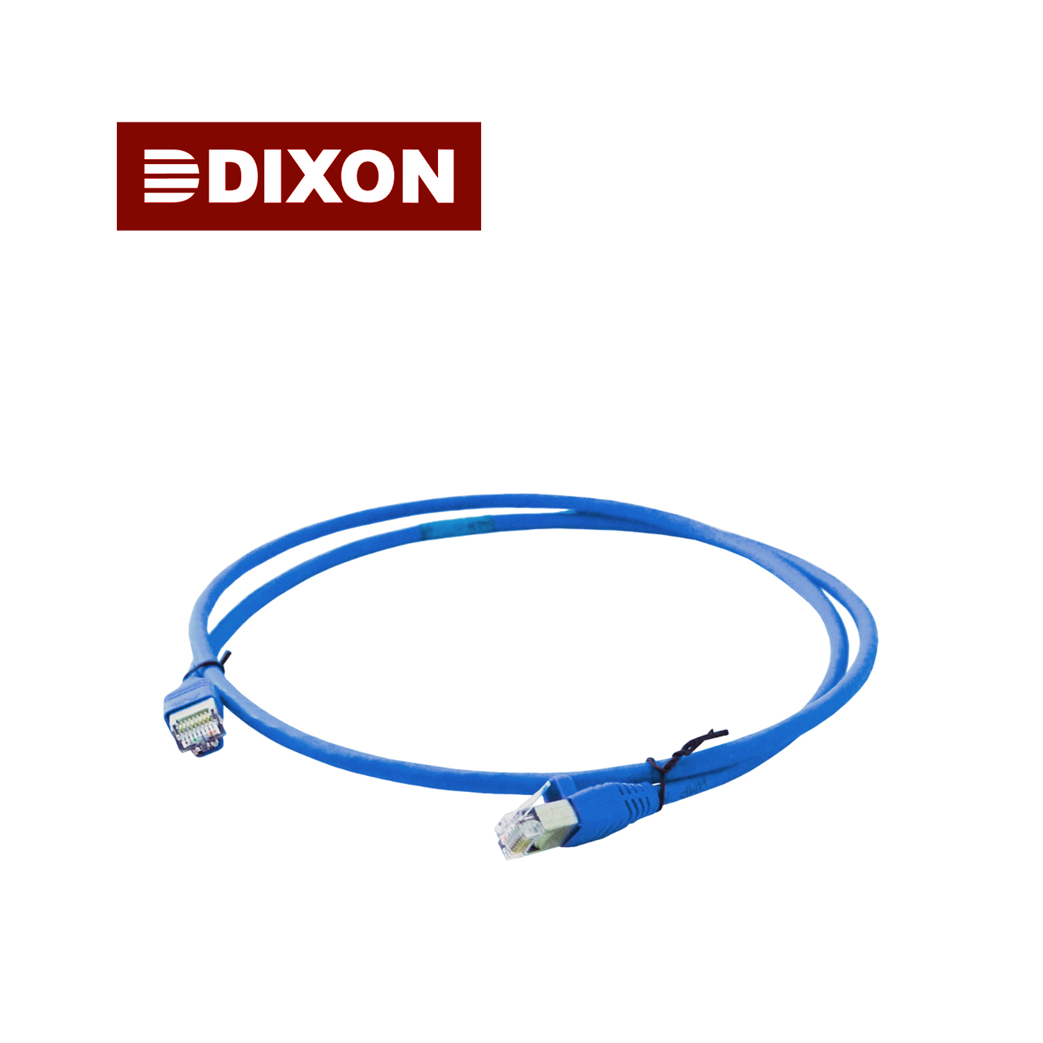DIXON - CABLE PATCH CORD 1 METRO UTP CAT.5E 24 AWG COBRE LSZH ROHS AZUL - 1