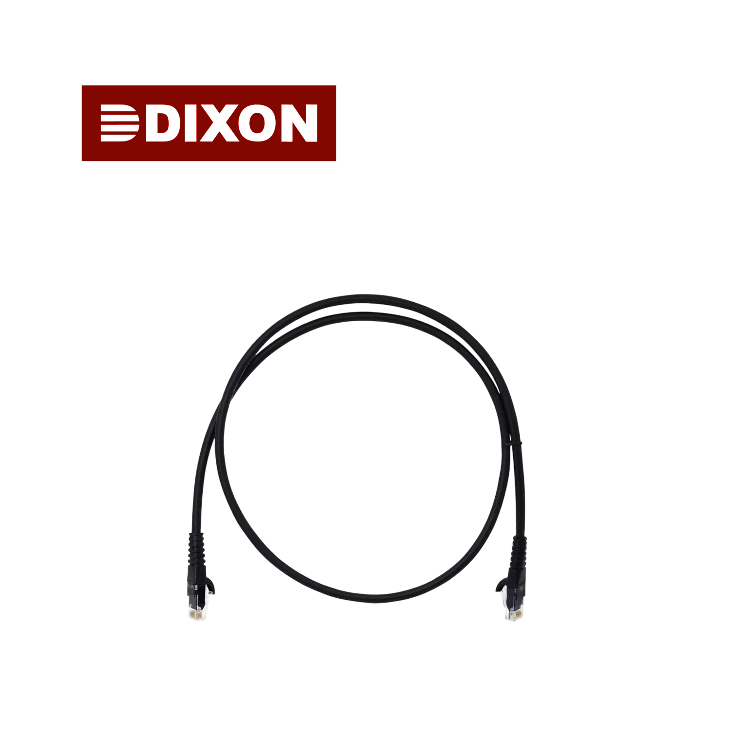 DIXON - CABLE PATCH CORD 1 METRO UTP CAT. 6 24 AWG COBRE LSZH ROHS NEGRO - 1