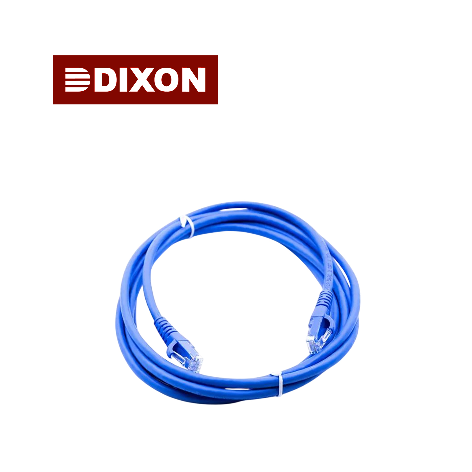 DIXON - CABLE PATCH CORD 3METROS UTP CAT.5E 24 AWG COBRE LSZH ROHS AZUL - 1