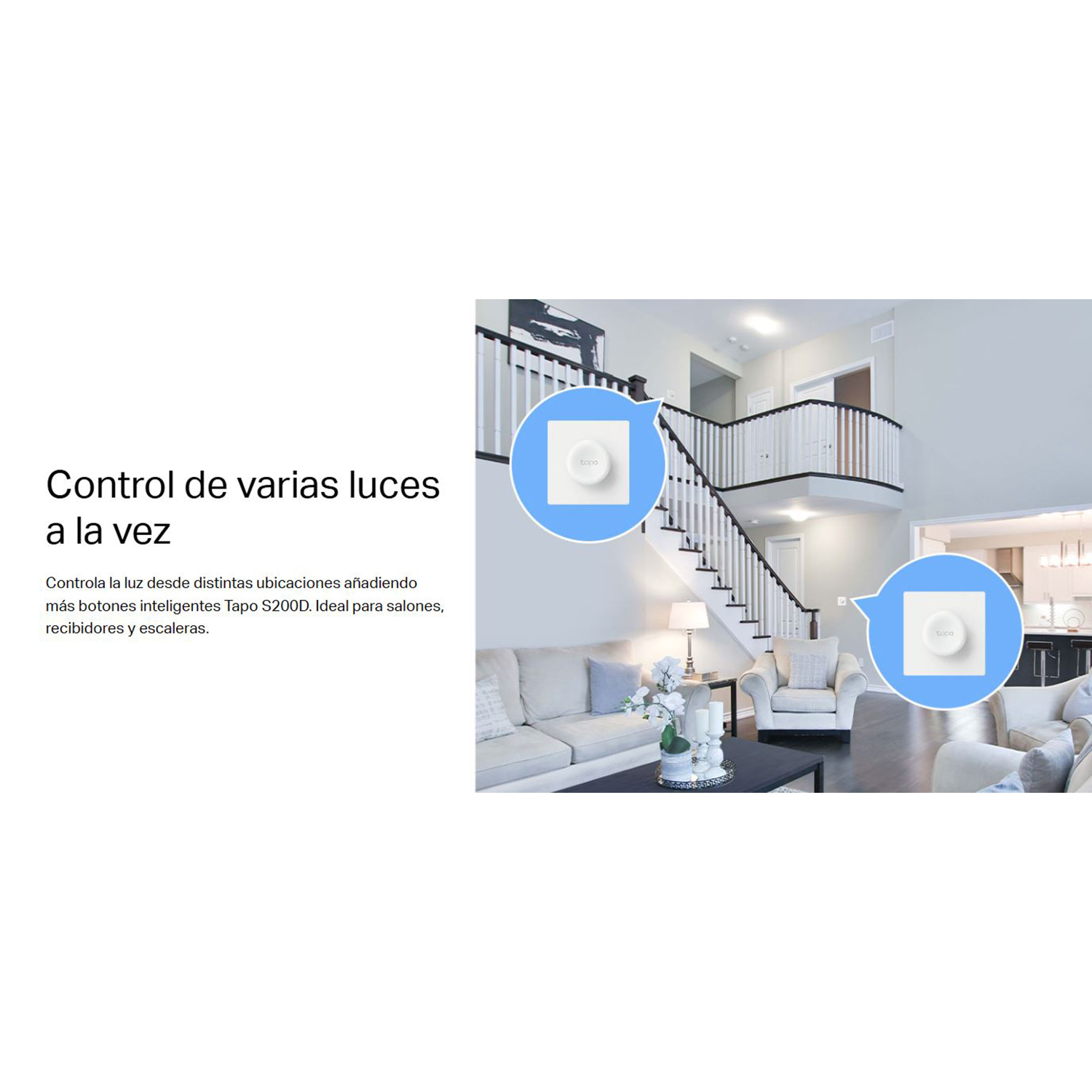 TP LINK - INTERRUPTOR WIFI TAPO S200D DIMMER CONTROL LUZ ACCIONES PERSONALIZADAS - 3