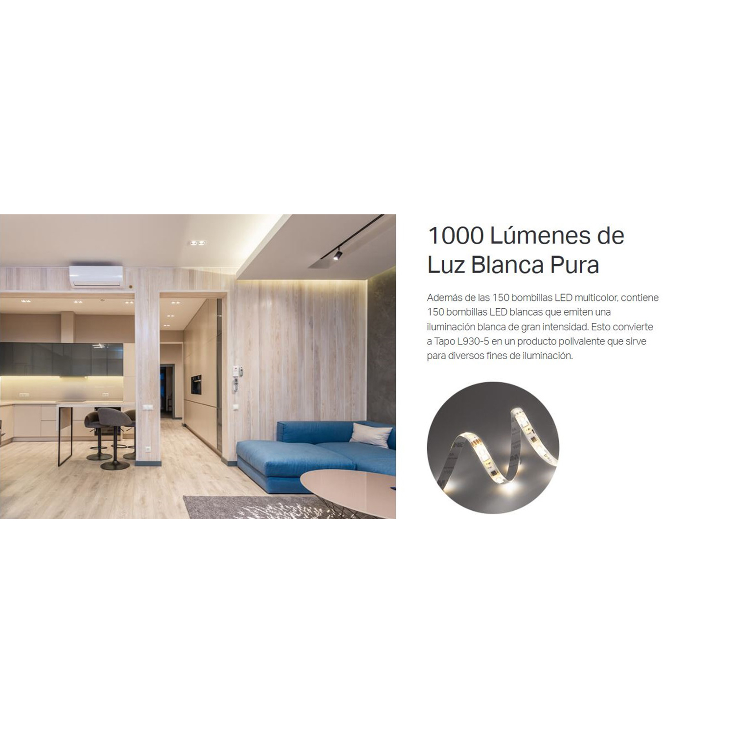 TP LINK - CINTA LUZ LED WIFI TAPO L930-5 MULTICOLOR 5M SINCRONIZACIÓN DE MÚSICA - 3
