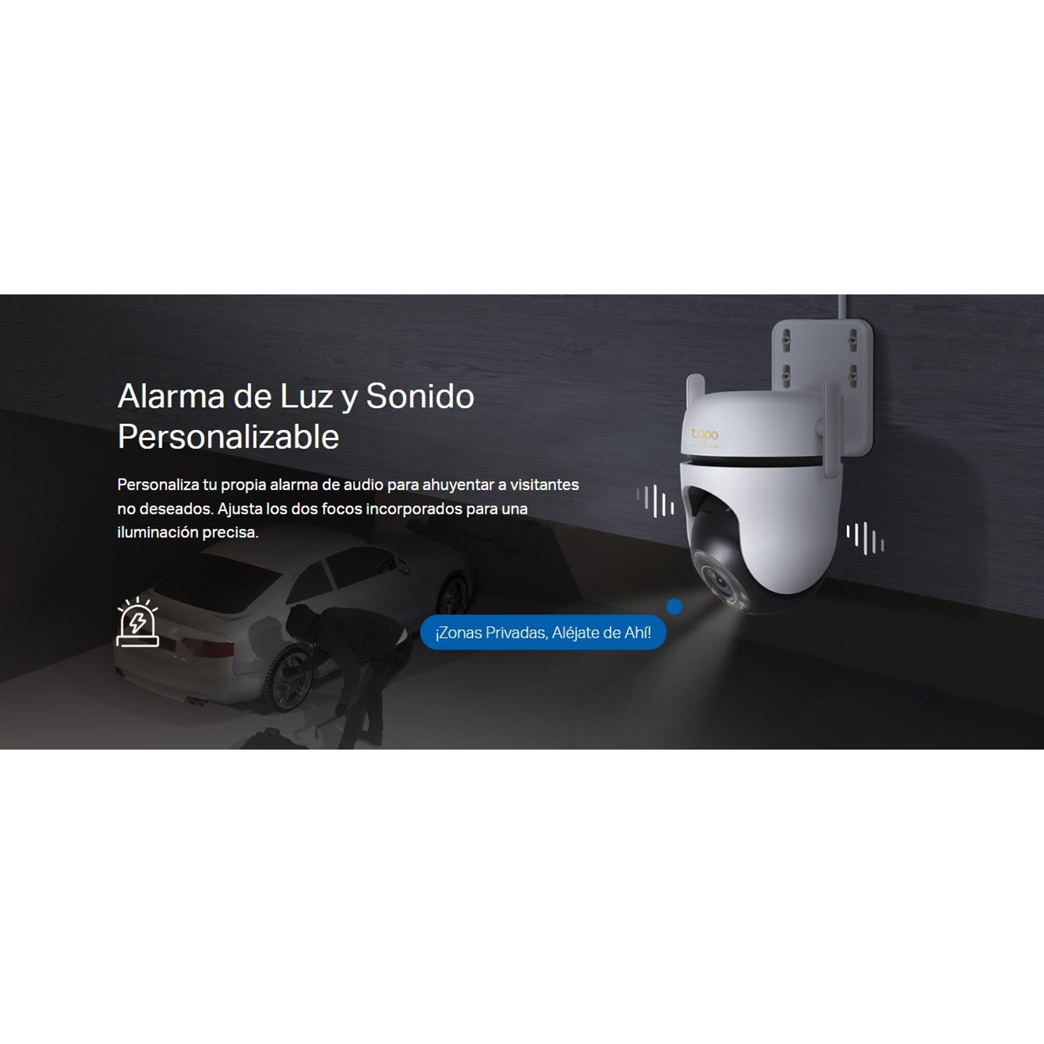 TP LINK - CÁMARA SEGURIDAD TAPO C530WS 3K 5MP AUDIO DOBLE VÍA VISION STARLIGHT - 5