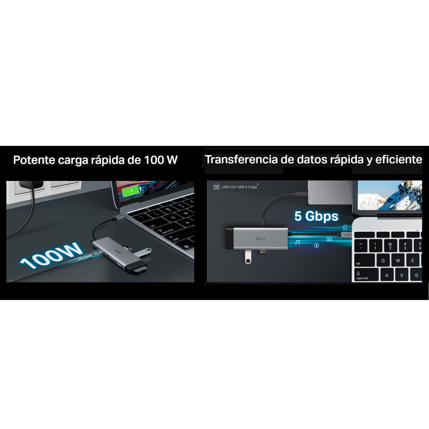 TP-LINK UH7020C ADAPTADOR HUB USB TIPO C 7 PUERTOS EN 1 - 3