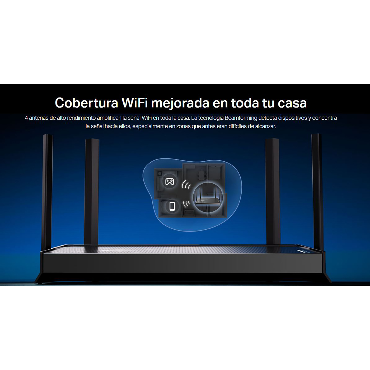 TP-LINK ROUTER ARCHER BE230 BE3600 WI-FI 7 DOBLE BANDA EASY MESH - 4
