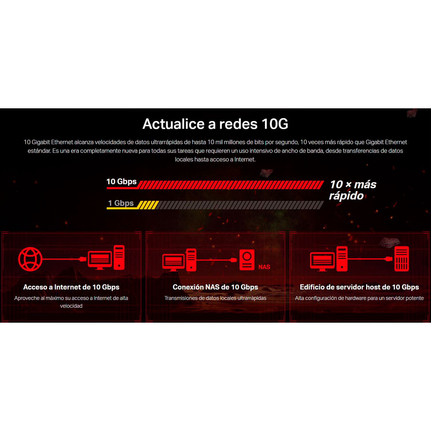 TP-LINK TX401 ADAPTADOR DE RED PCI EXPRESS DE 10 GIGABITS - 2