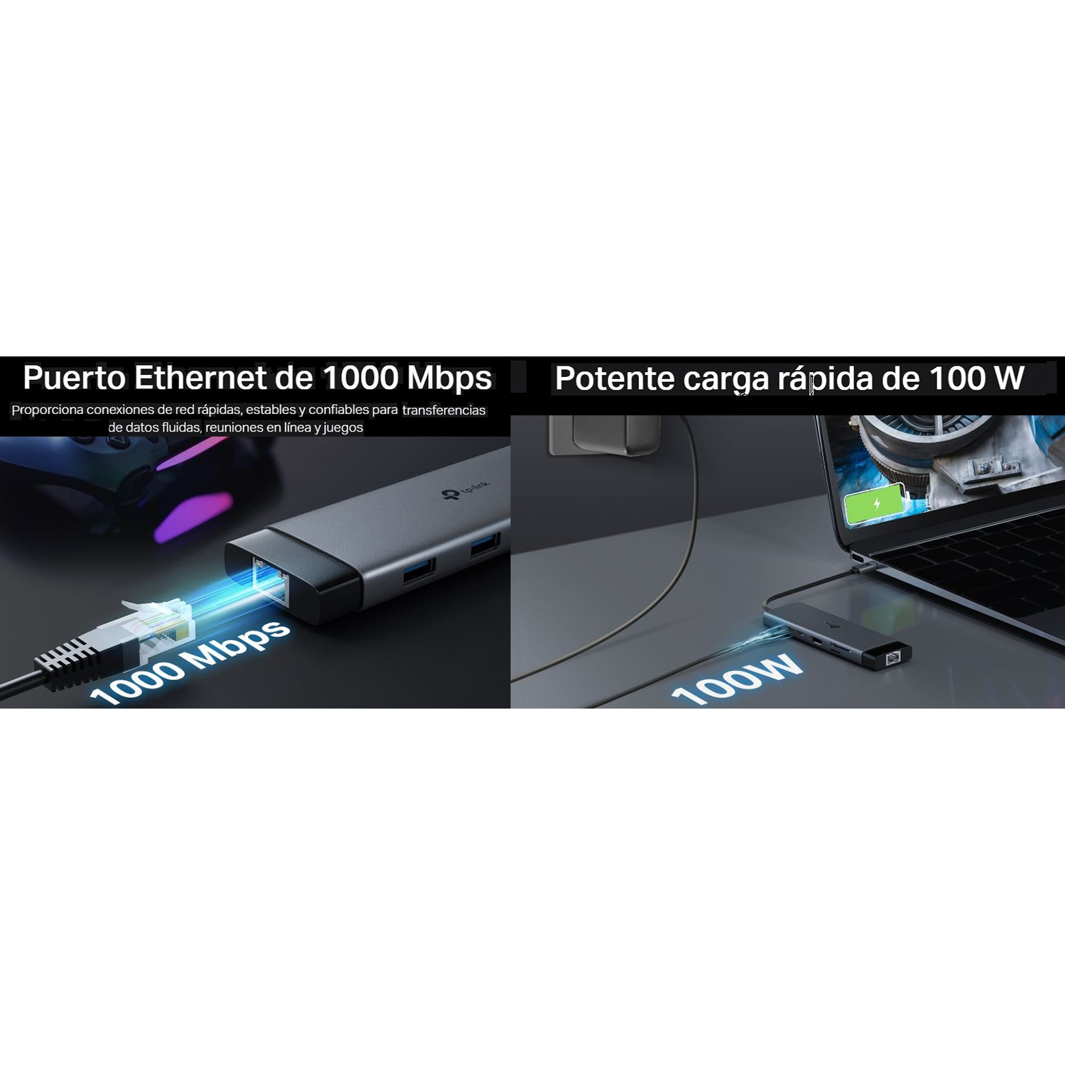 TP-LINK UH9120C ADAPTADOR HUB USB TIPO C 9 PUERTOS EN 1 - 3