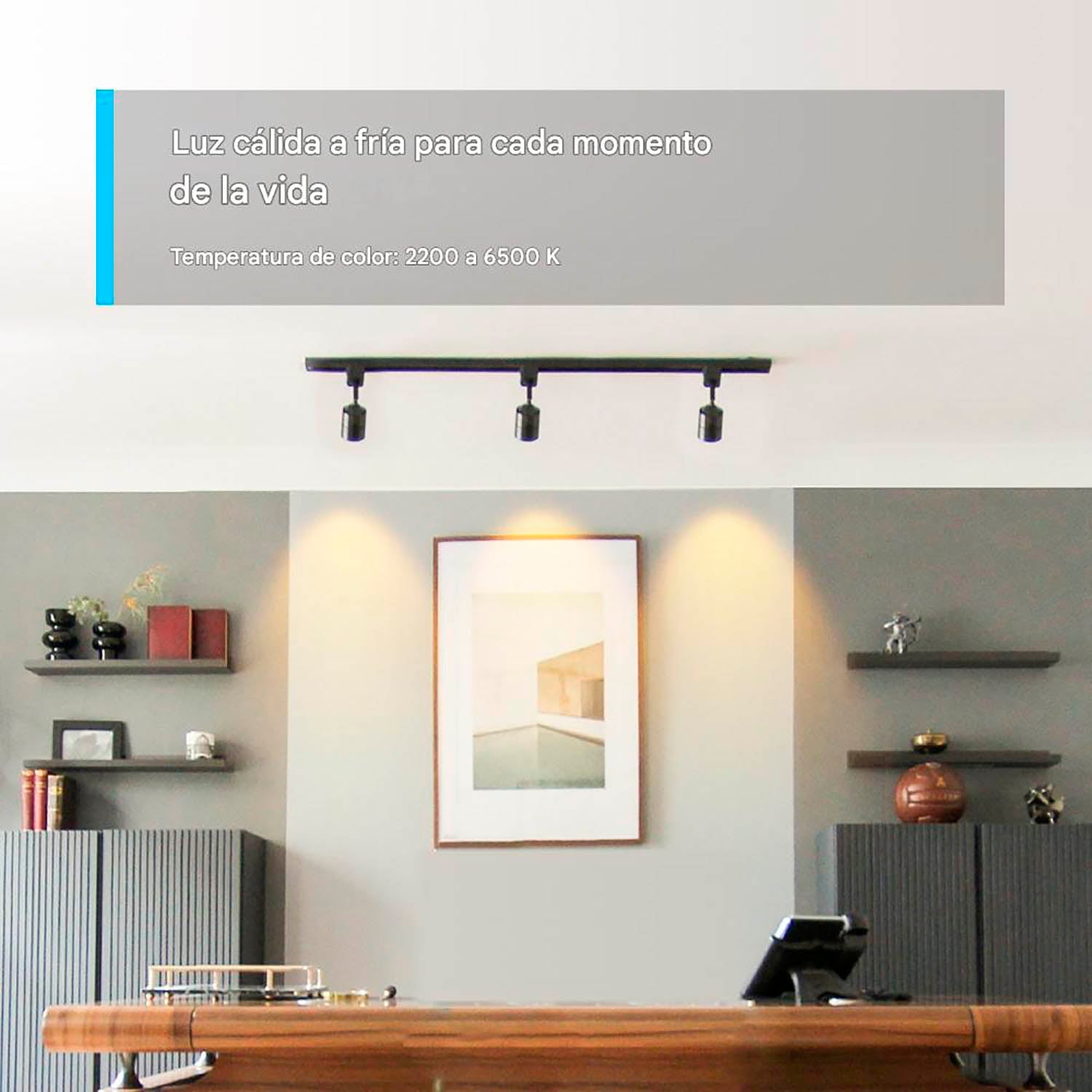 TP LINK - FOCO TAPO L630 LED MULTICOLOR GU10 REGULABLE CONTROL POR VOZ - 5