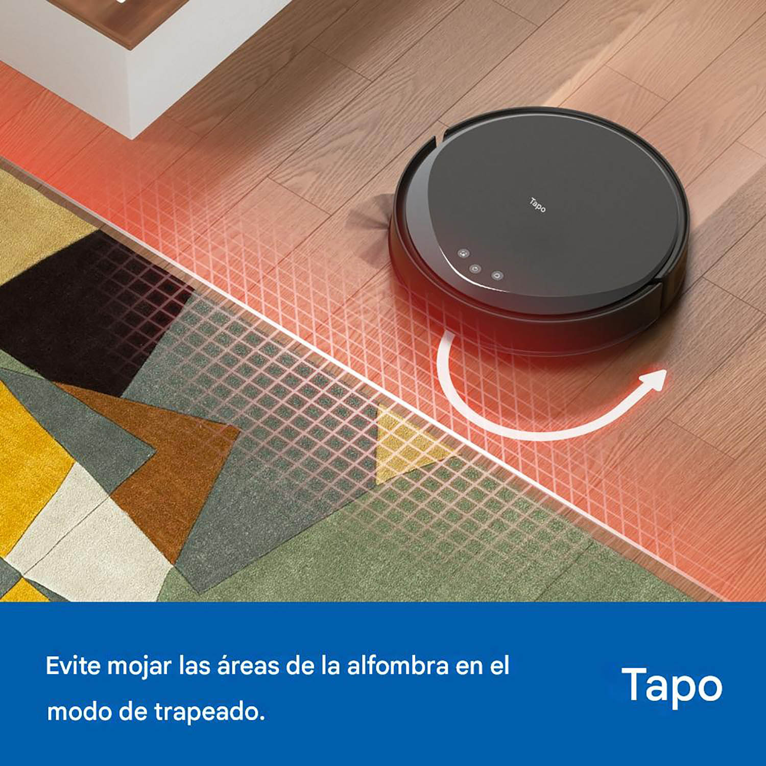 TP LINK - ROBOT TAPO RV20 MAX PLUS ASPIRADOR Y TRAPEADOR + BASE DE AUTOVACIADO - 5