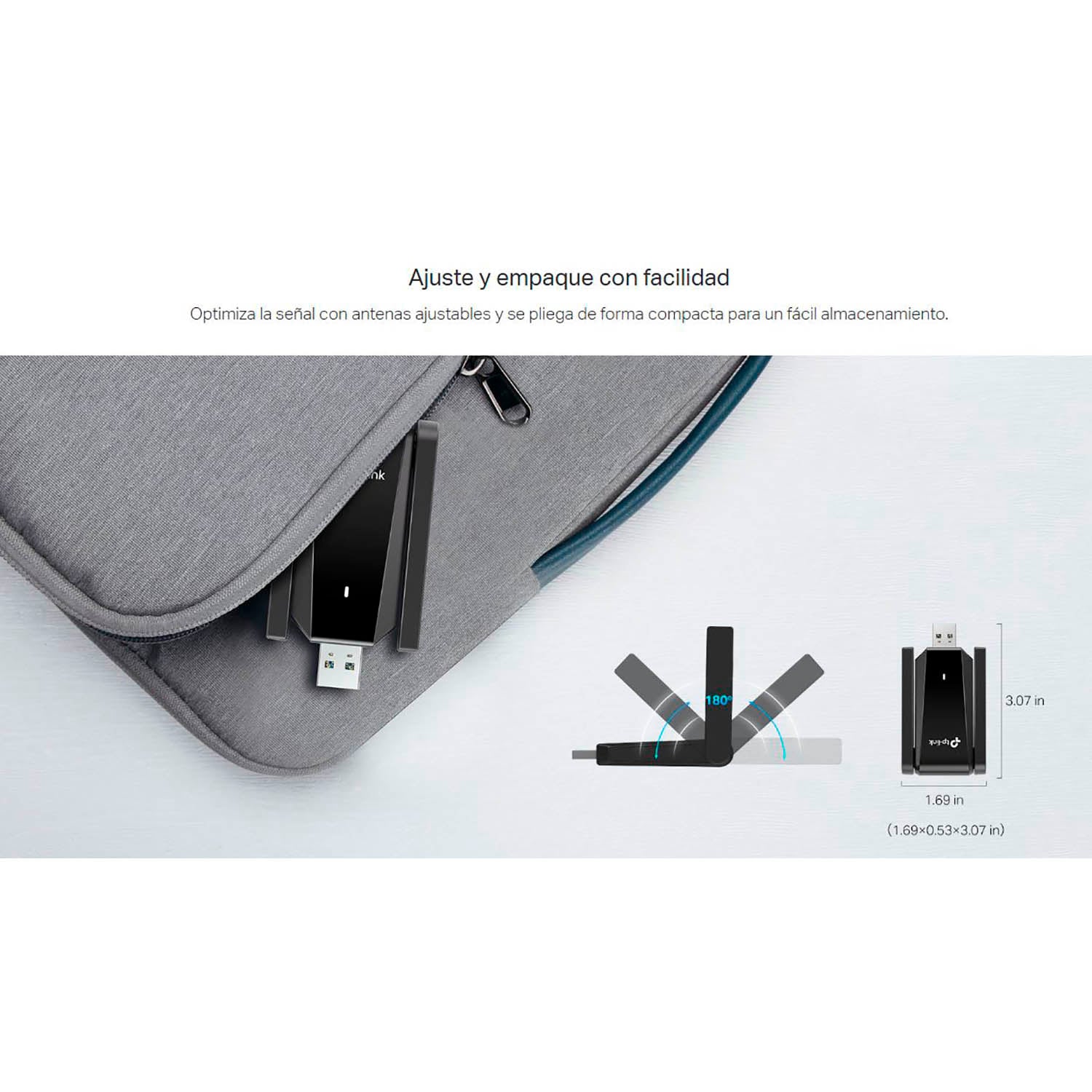 TP-LINK ARCHER TX30U PLUS ADAPTADOR USB INALÁMBRICO AX1800 DOBLE ANTENA - 5