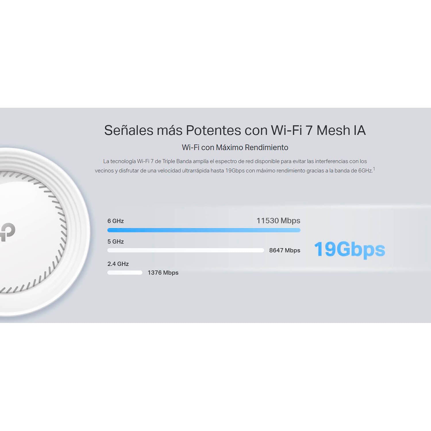 TP-LINK DECO BE85(2-PACK) SISTEMA WI-FI 7 MESH BE19000 DE TRIPLE BANDA - 3