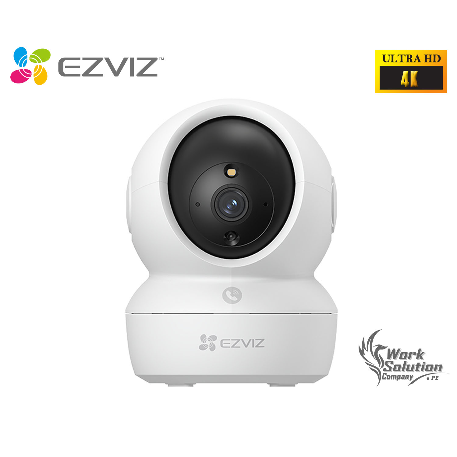 CÁMARA SEGURIDAD EZVIZ H6C PRO 4K 360 AUDIO BIDIRECCIONAL BOTÓN LLAMADA DETECCIÓN PERSONAS SONIDO - 1