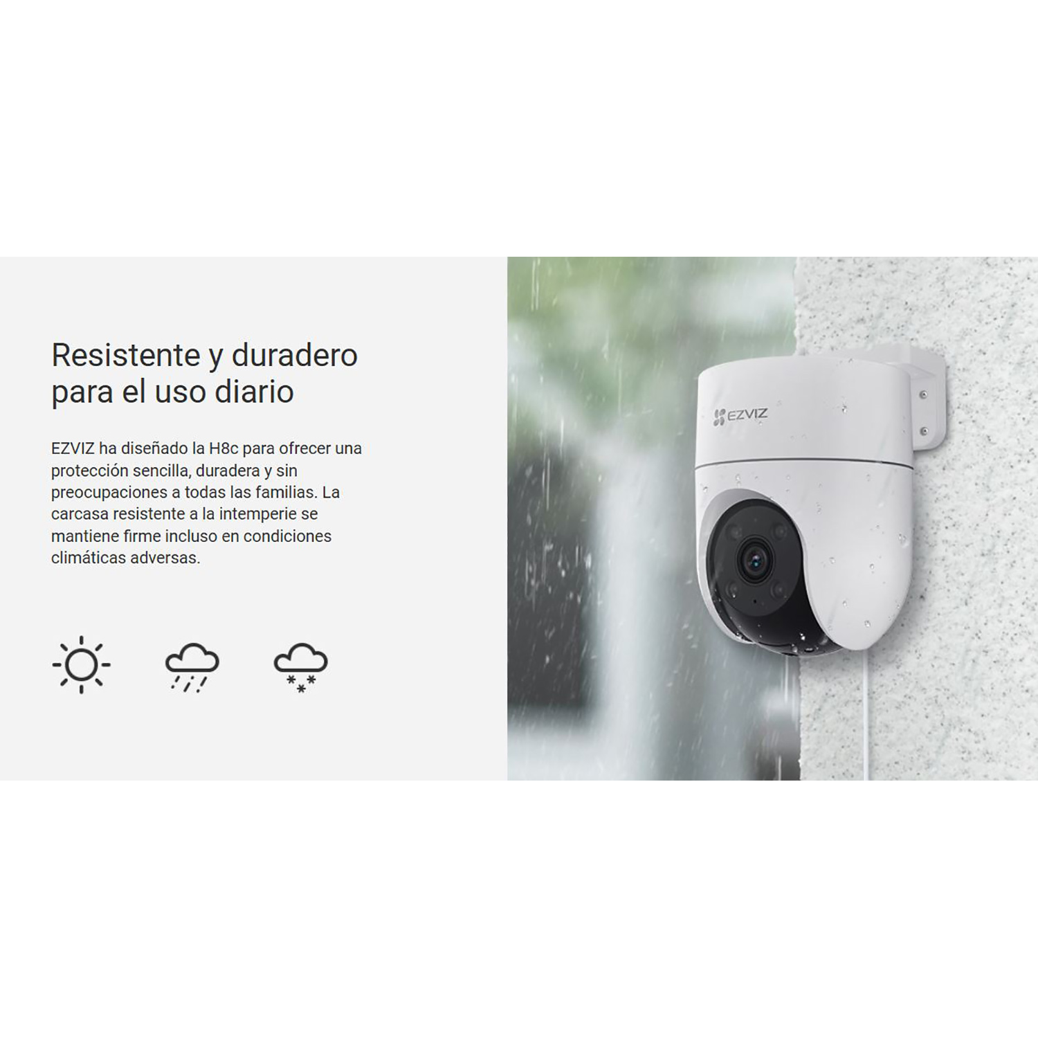 KIT CÁMARA SEGURIDAD EZVIZ H6C + H8C FULL HD 360 AUDIO BIDIRECCIONAL NOCHE COLOR DETECCIÓN PERSONAS - 6