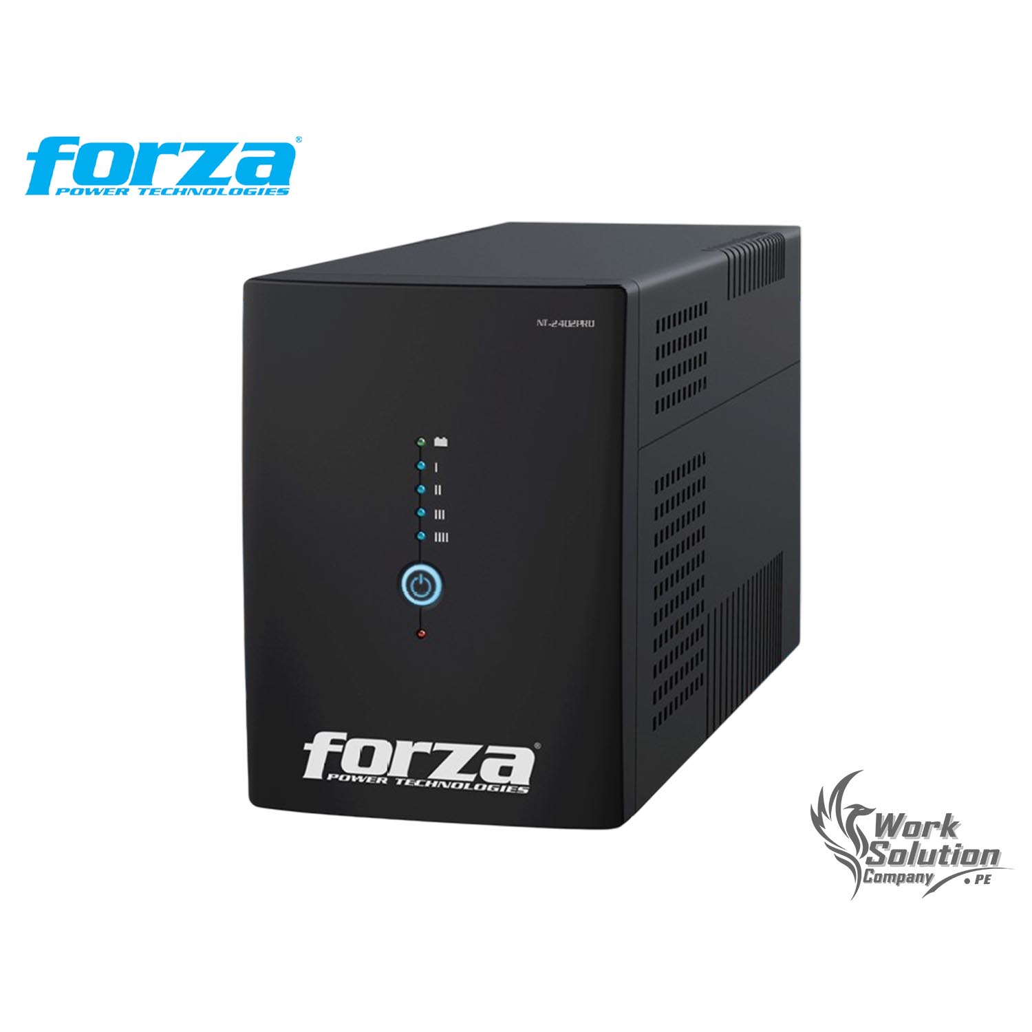 FORZA - UPS INTERACTIVA NT-2402PRO 2400VA/1200W 220V 10 SALIDAS - 1