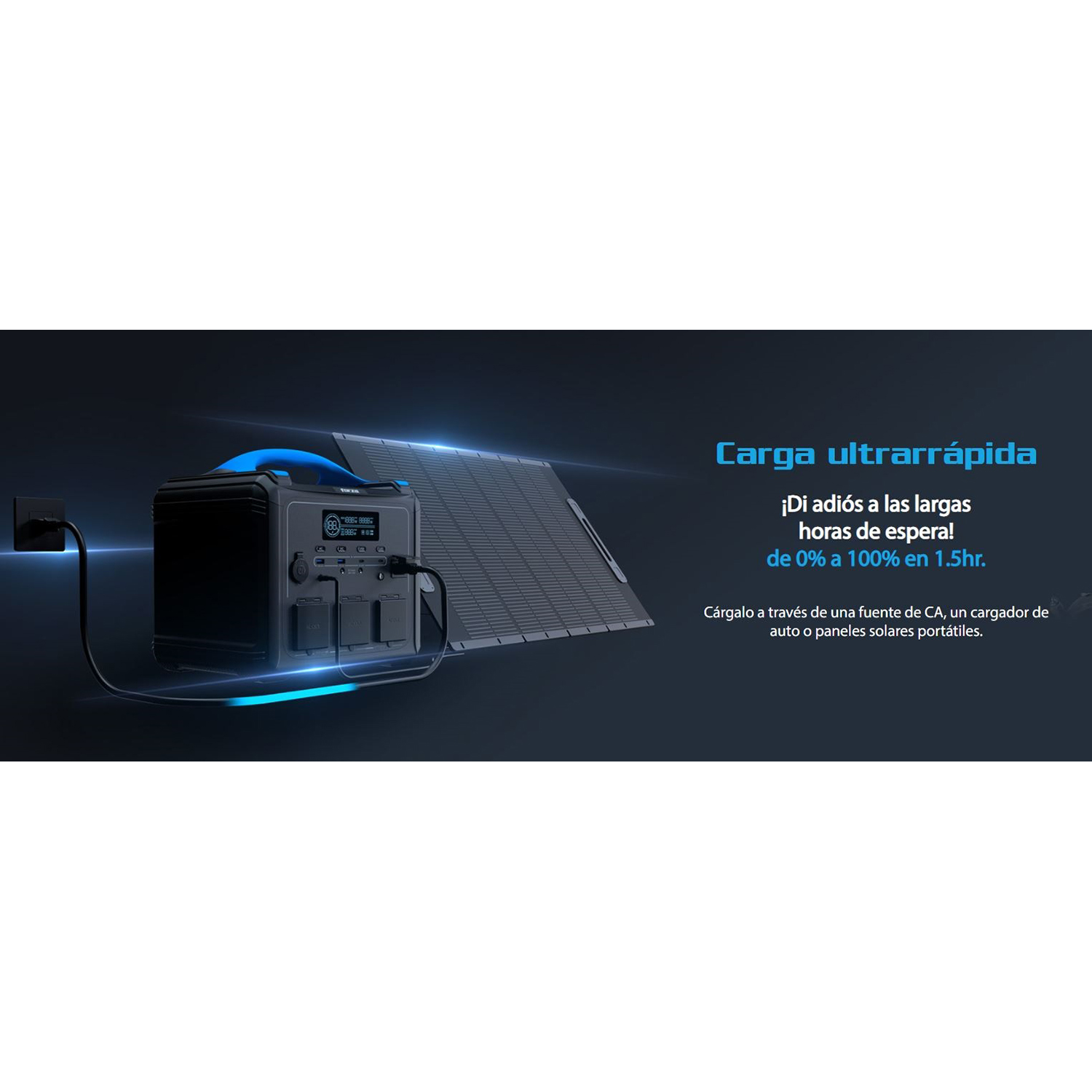 FORZA - GENERADOR ELÉCTRICO TITAN FPP-T1202 PORTÁTIL 10PUERTO 1200W LMFP - 4
