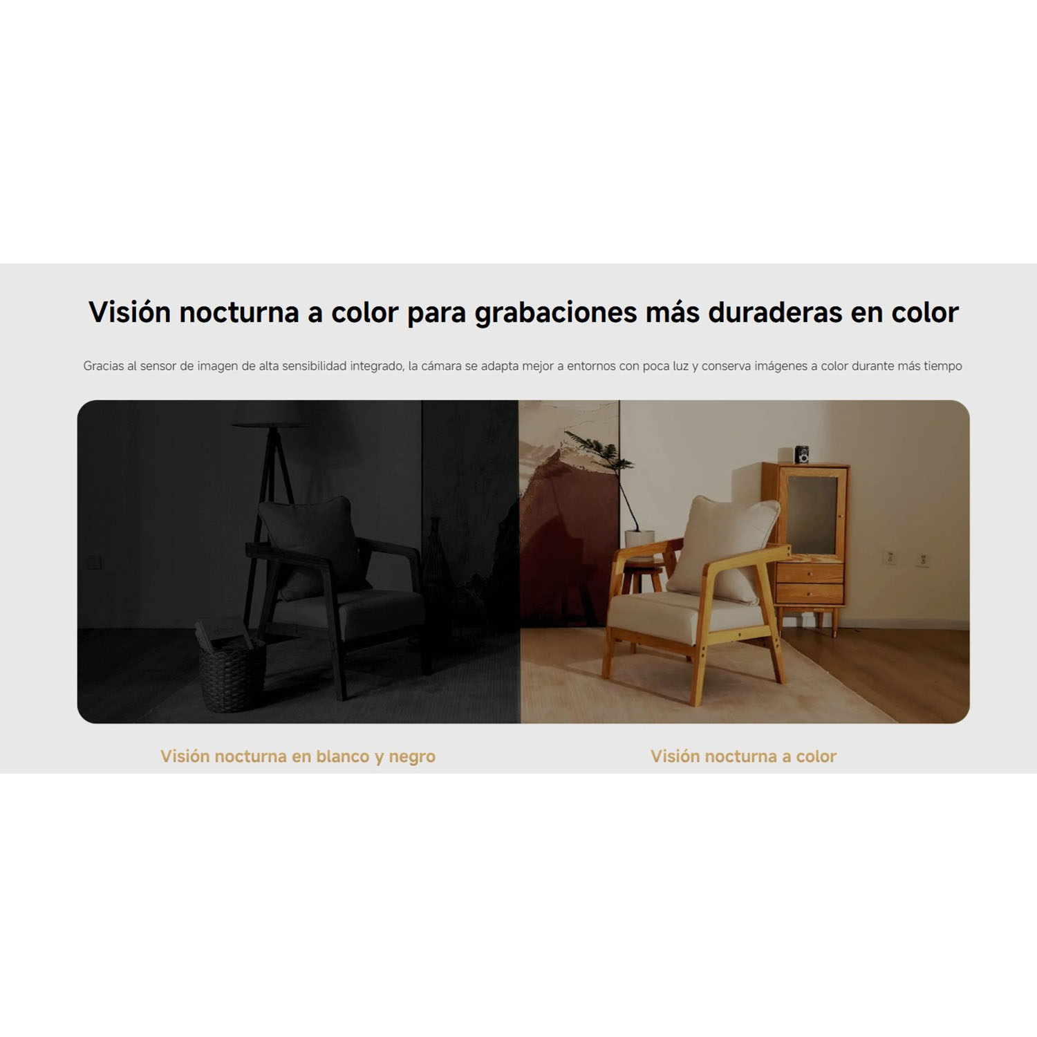 CÁMARA SEGURIDAD XIAOMI C500 DUAL 4MP 2LENTES DETECCIÓN IA LLANTO BEBÉ AUDIO BIDIRECCIONAL - 4