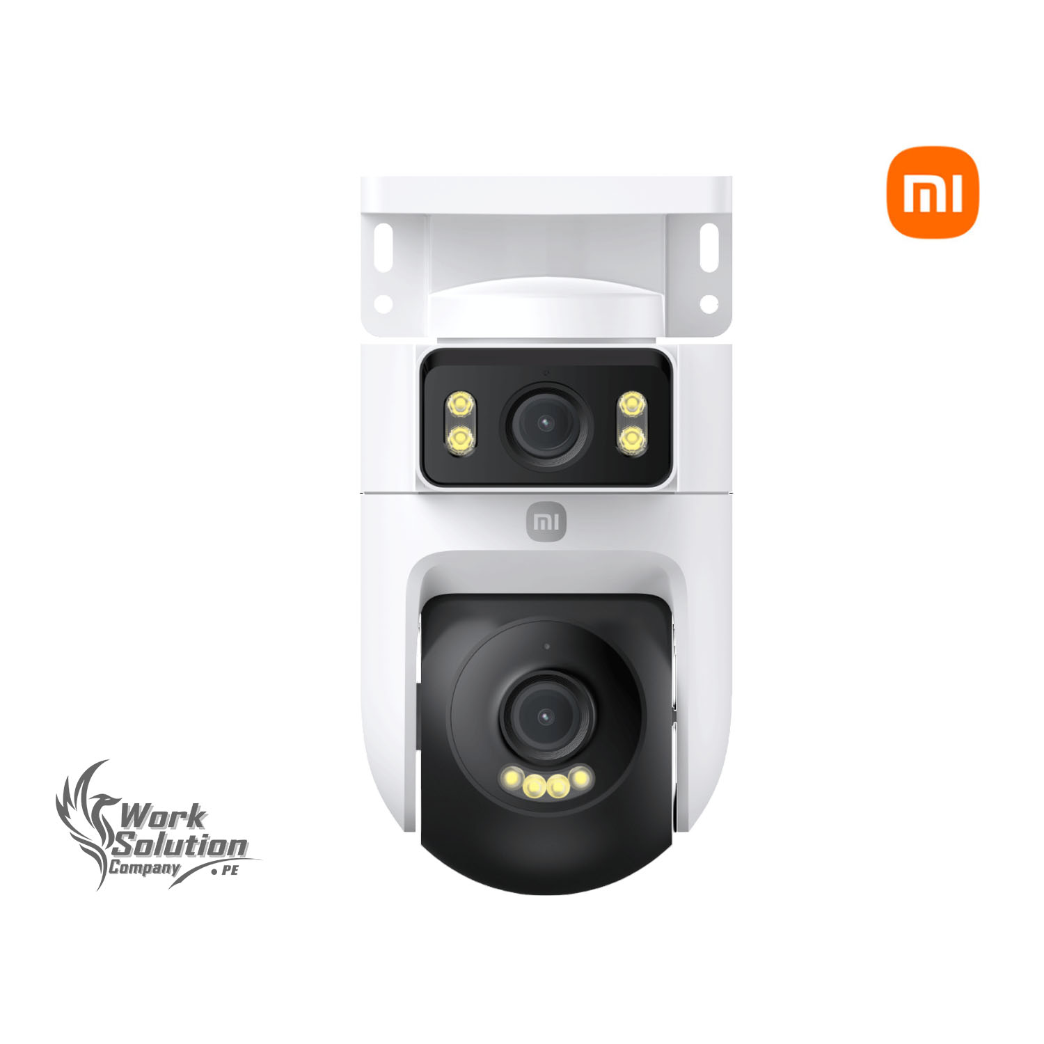 CÁMARA SEGURIDAD XIAOMI CW500 DUAL 4MP 2 LENTES DETECCIÓN IA SEGUIMIENTO LUZ ALARMA - 1