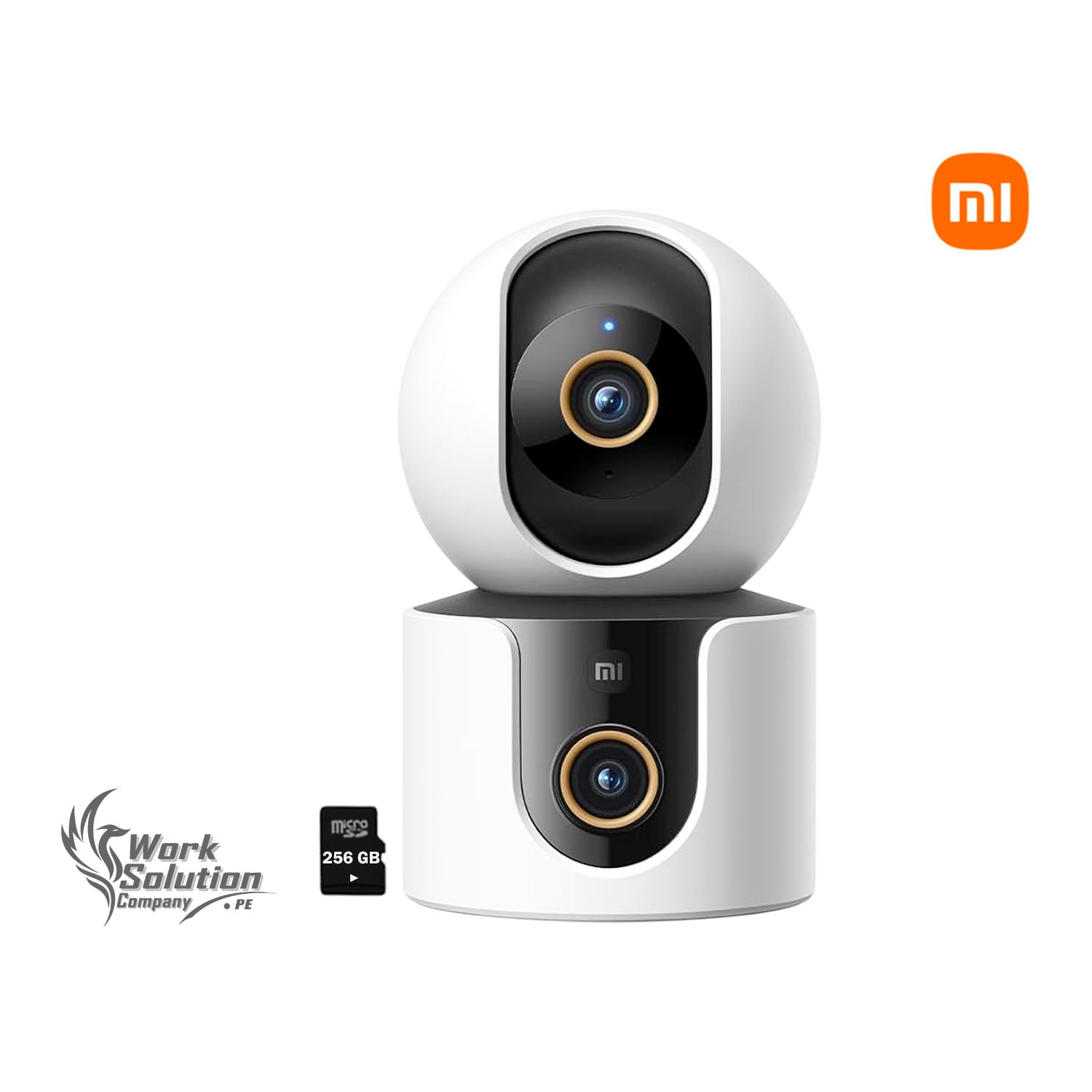 CÁMARA SEGURIDAD XIAOMI C300 DUAL 3MP 2 LENTES DETECCIÓN IA PERSONAS AUDIO DOBLE VÍA 256GB - 1