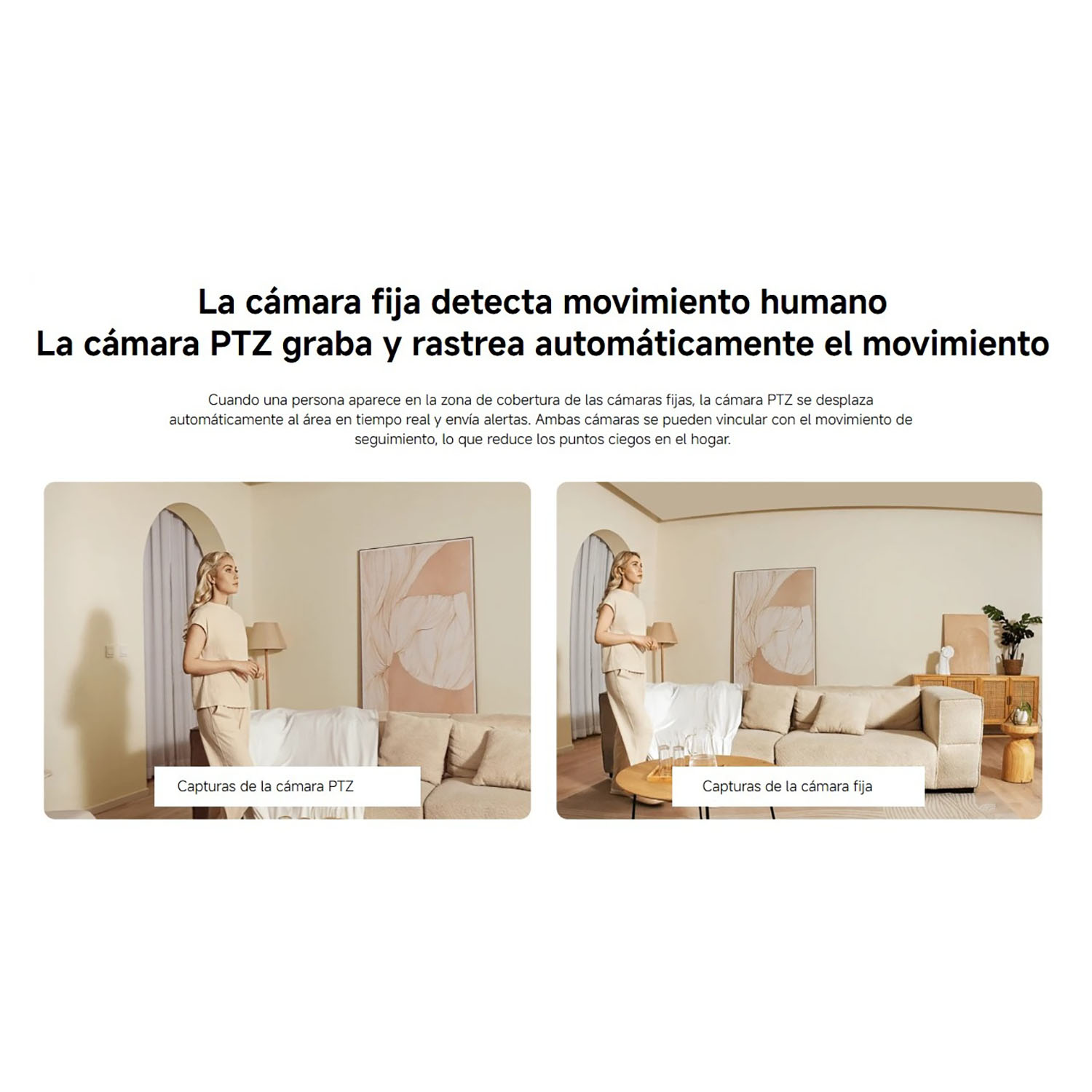 CÁMARA SEGURIDAD XIAOMI C300 DUAL 3MP 2 LENTES DETECCIÓN IA PERSONAS AUDIO DOBLE VÍA 64GB - 5