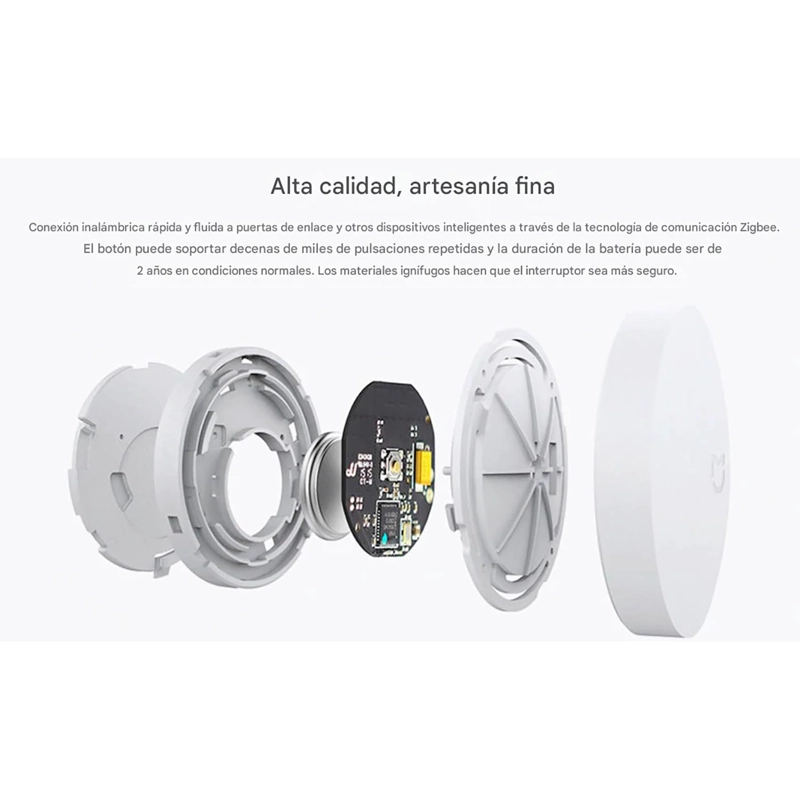 BOTÓN INALÁMBRICO XIAOMI CONTROL SENSORES BOTÓN EMERGENCIA - 5