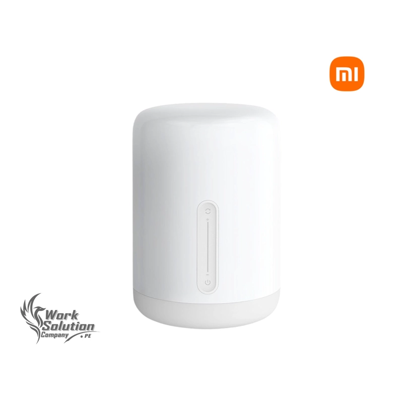 LÁMPARA INTELIGENTE XIAOMI BEDSIDE LAMP 2 LUZ SUAVE NIVEL BRILLO CONTROL VOZ - 1