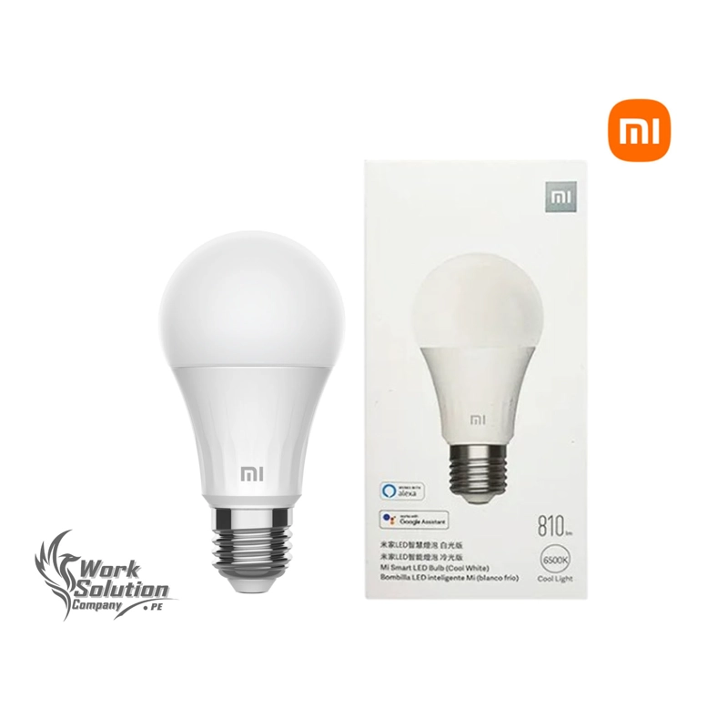FOCO INTELIGENTE XIAOMI LED BLANCA FRÍA 6500 K 810 LM CONTROL VOZ APP - 1