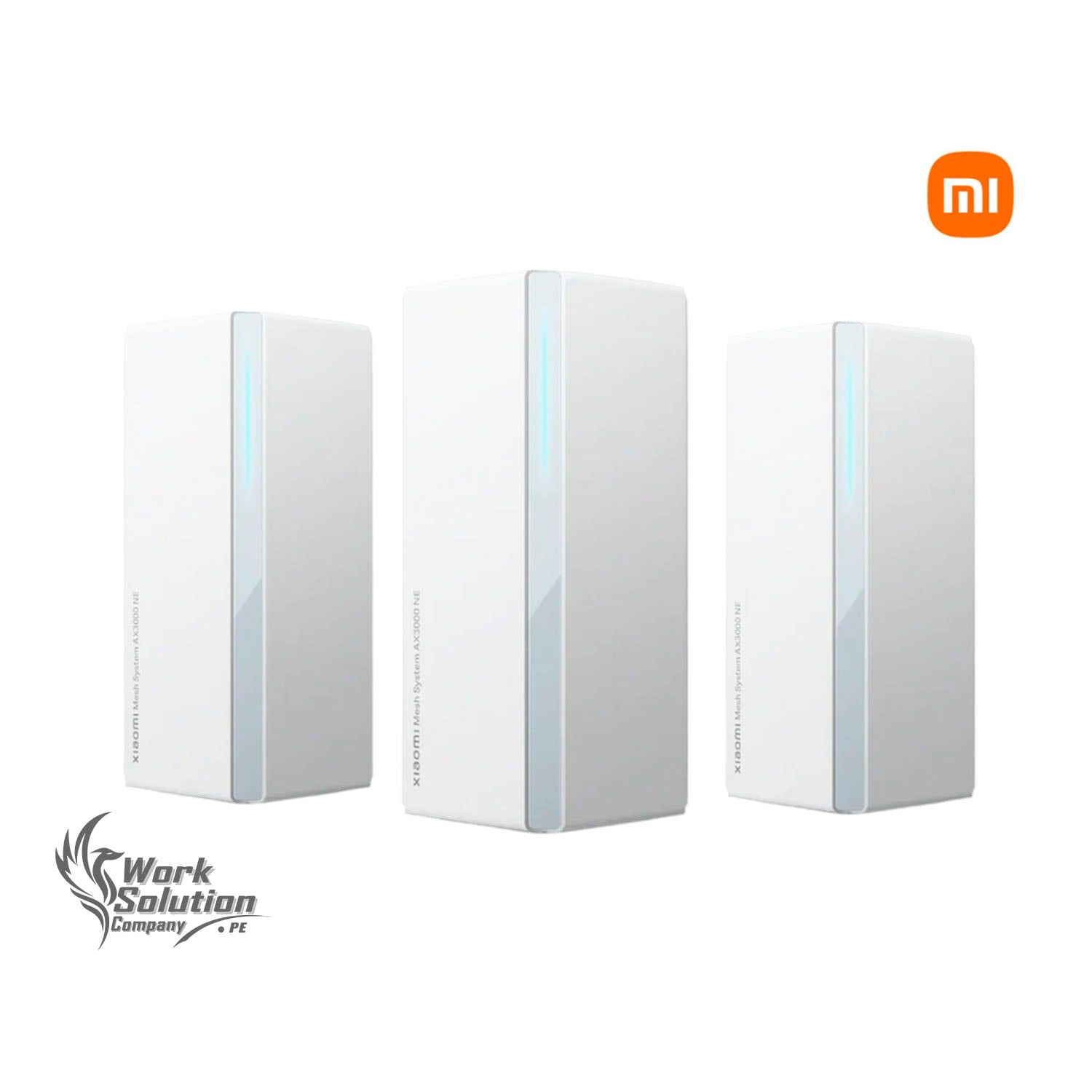 SISTEMA MESH XIAOMI AX3000 NE 3 PACK WI-FI 6 DOBLE BANDA 1000 MBPS 256 MB - 1