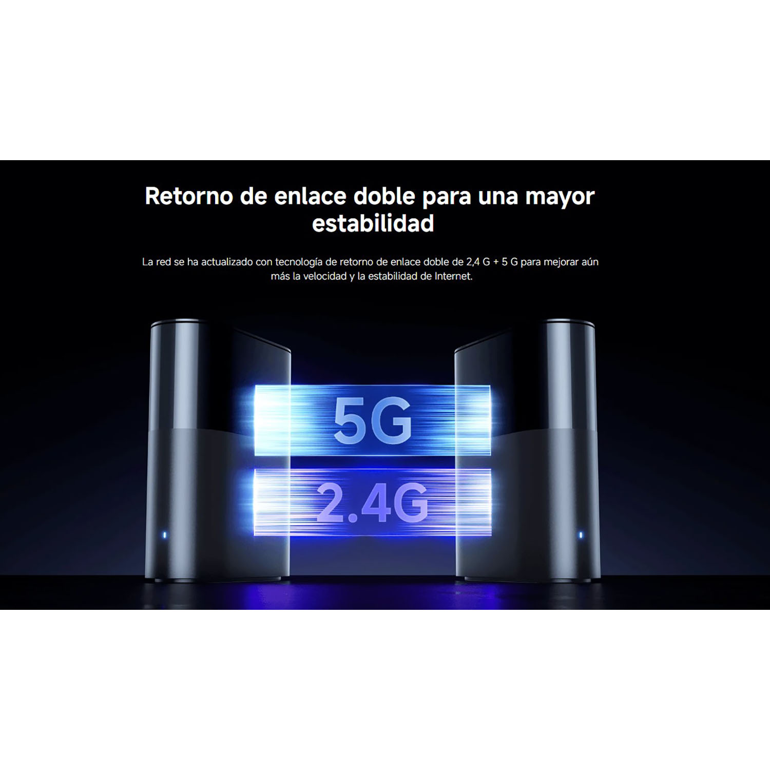 SISTEMA MESH XIAOMI BE3600 PRO 3 PACK WI-FI 7 DOBLE BANDA CONEXIÓN NFC - 4