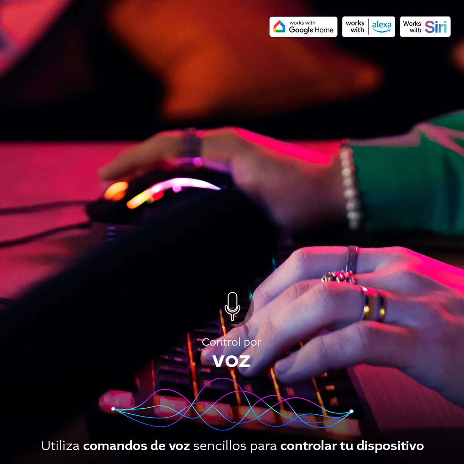 CINTA LUZ NEÓN LED NEXXT NHB-S616 SMART RGBIC BRILLO REGULABLE CONTROL DE COLOR IP65 - 5