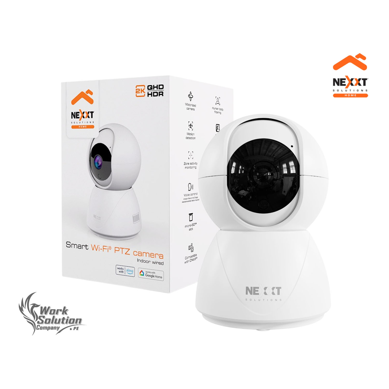 CÁMARA SEGURIDAD NEXXT NHC-IP11 2K 3MP CAPACIDAD 128GB AUDIO BIDIRECCIONAL DETECCIÓN SONIDO MOVIMIENTO - 1
