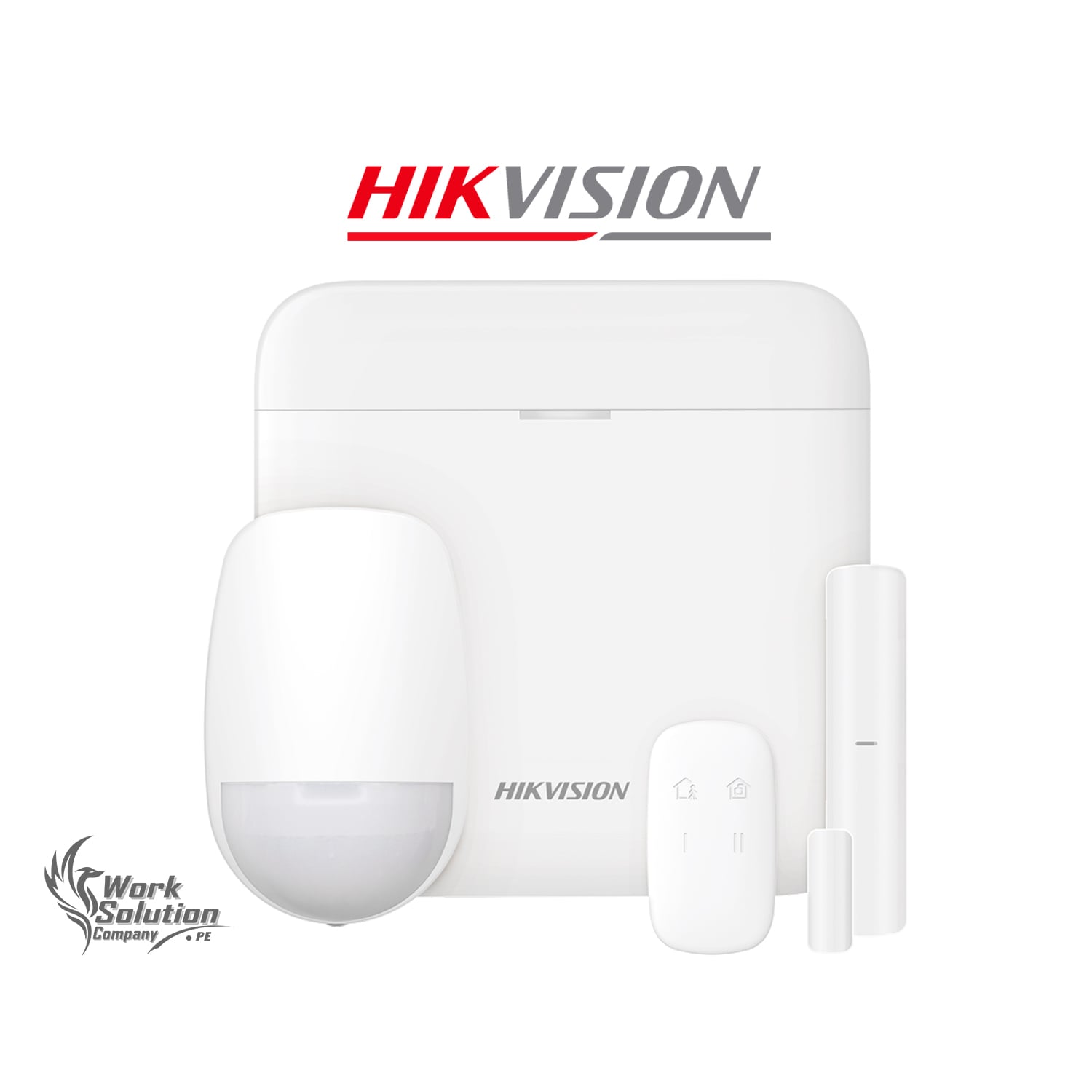 KIT ANTIRROBO HIKVISION AX PRO DS-PWA48-KIT-WB PANEL SENSOR PIR MAGNÉTICO CONTROL - 1