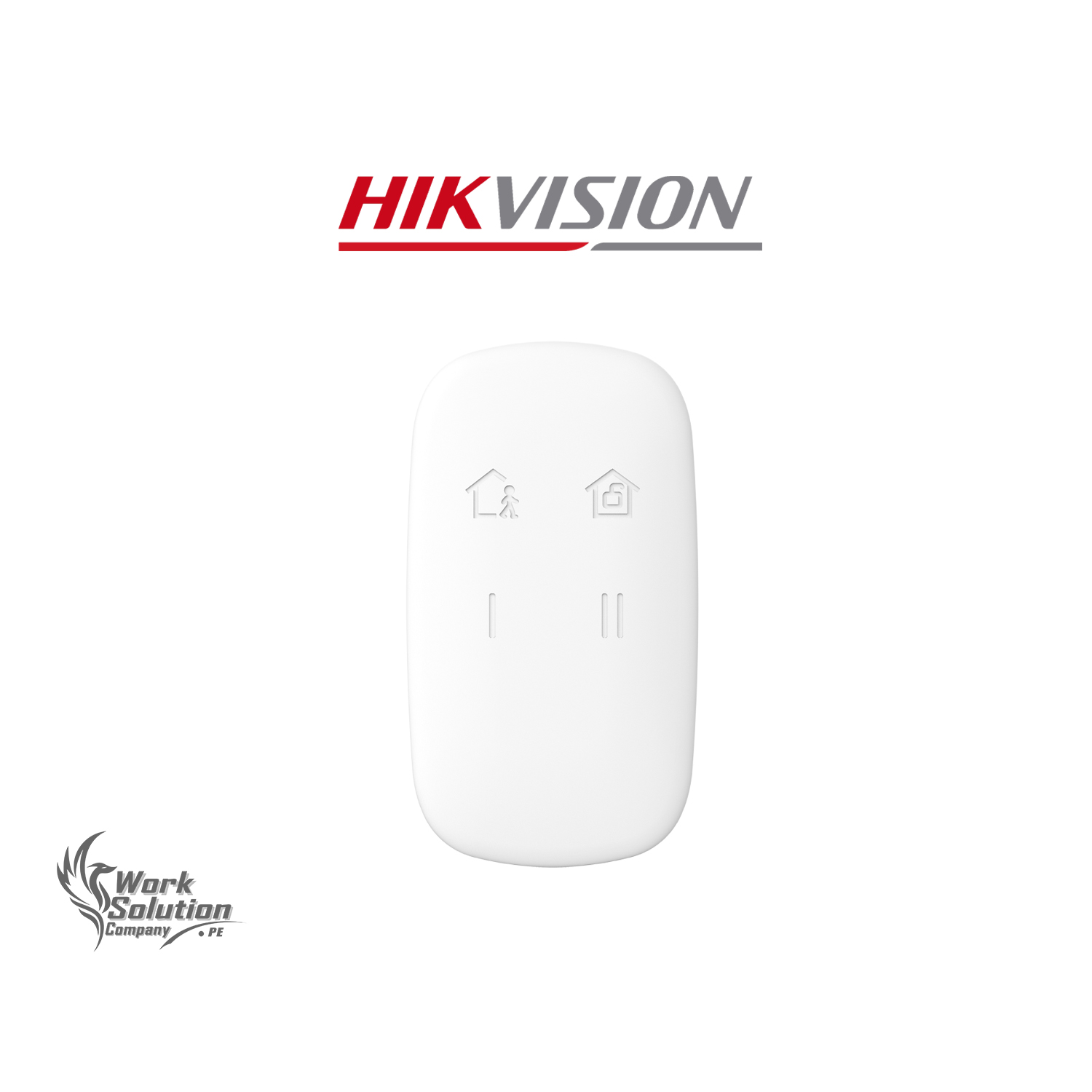 CONTROL INALÁMBRICO HIKVISION DS-PKF1-WB BOTÓN BLOQUEO Y DESBLOQUEO - 1