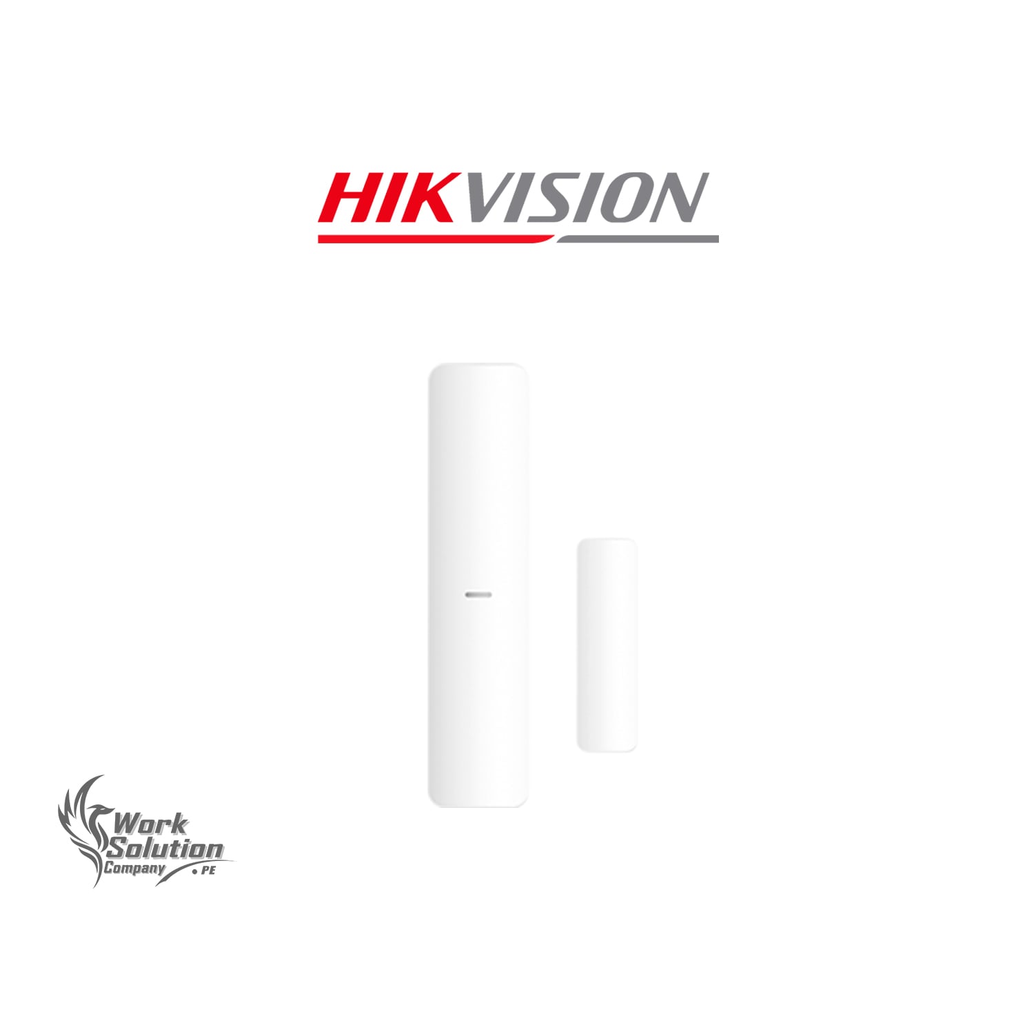 CONTACTO MAGNÉTICO HIKVISION DS-PD201MC-WB INALÁMBRICO LED PUERTA VENTANA - 1