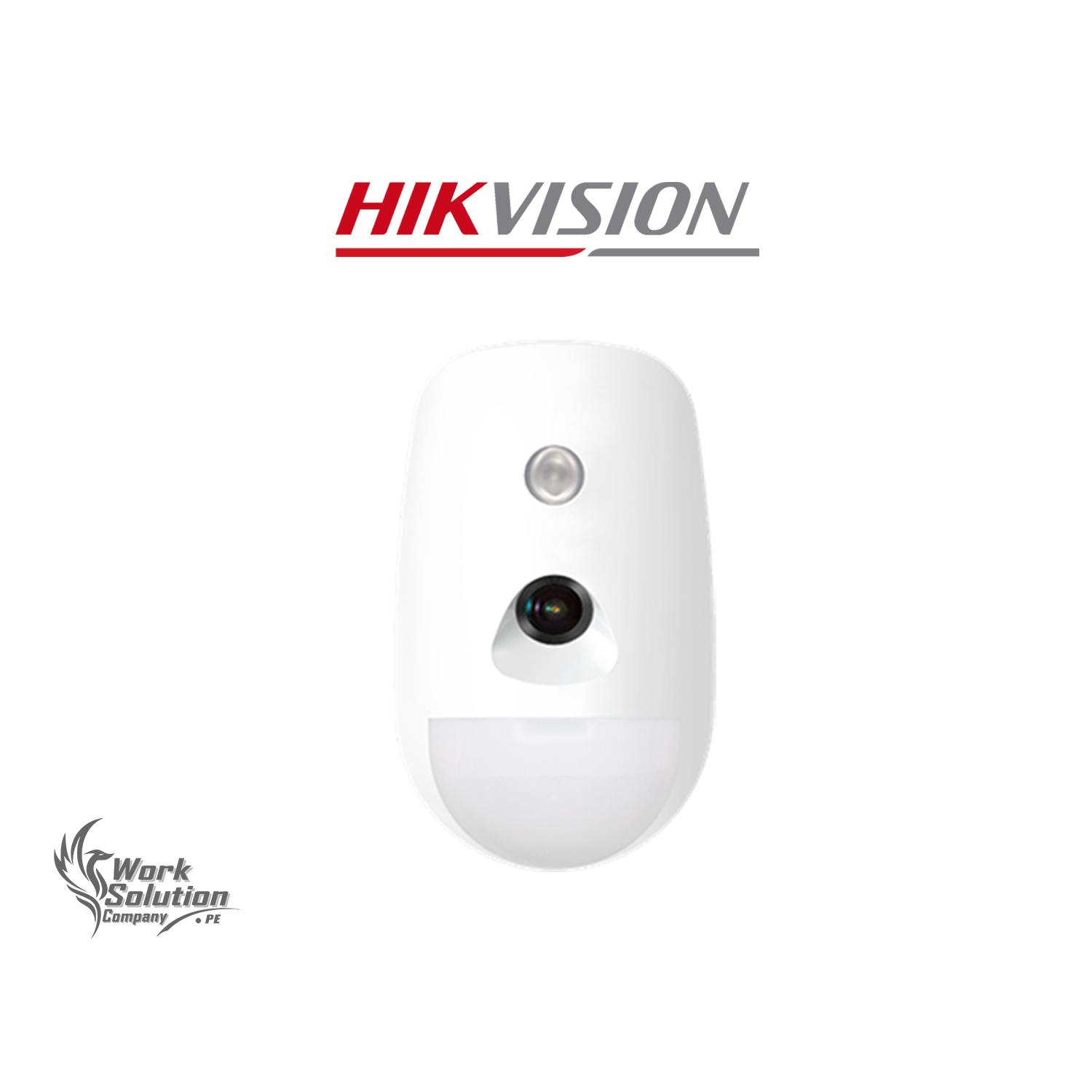 DETECTOR PIR HIKVISION DS-PDPC12P-EG2-WB CON CÁMARA INALÁMBRICO DETECCIÓN 15M INTERIOR - 1