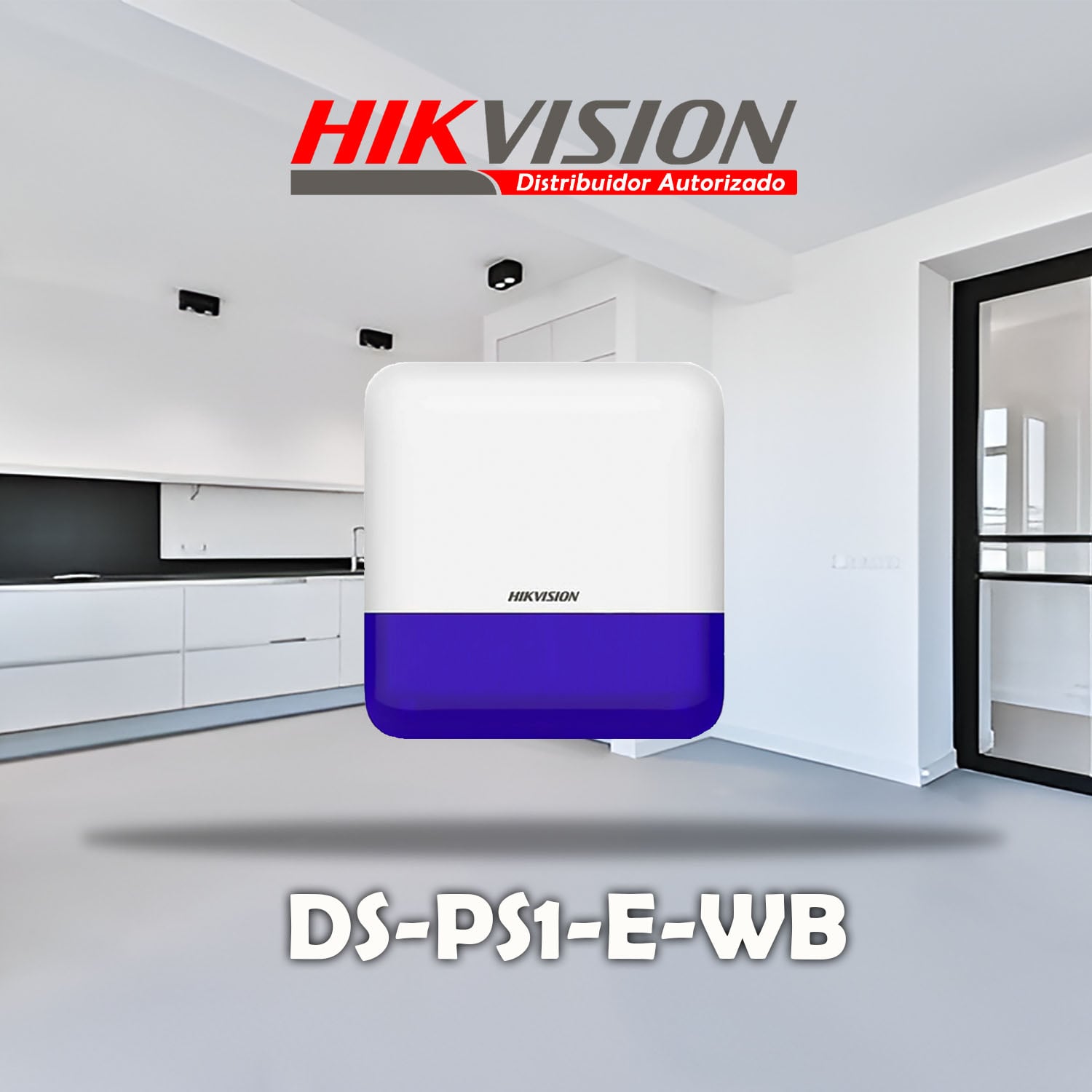 SIRENA HIKVISION DS-PS1-E-WB EXTERNA ALARMA DE INCENDIO, PÁNICO E INTRUSIÓN - 2