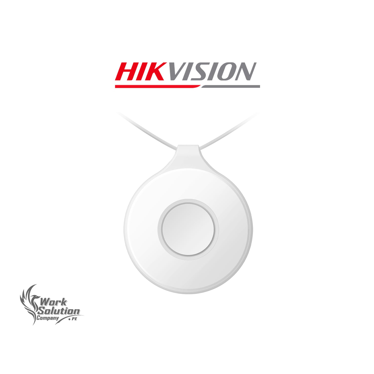BOTÓN DE EMERGENCIA HIKVISION DS-PDEBP1-EG2-WB ALCANCE 800M IP54 PORTÁTIL - 1