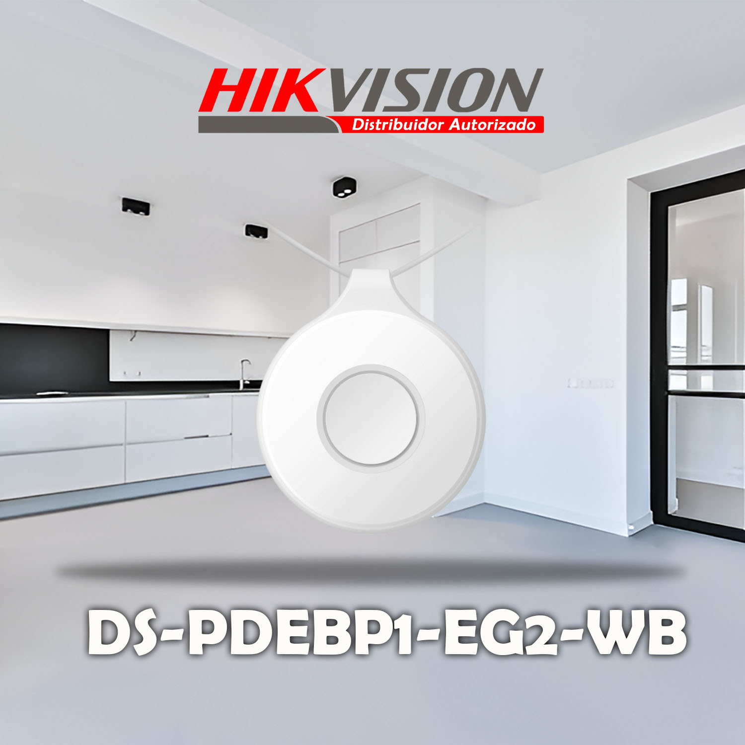 BOTÓN DE EMERGENCIA HIKVISION DS-PDEBP1-EG2-WB ALCANCE 800M IP54 PORTÁTIL - 2